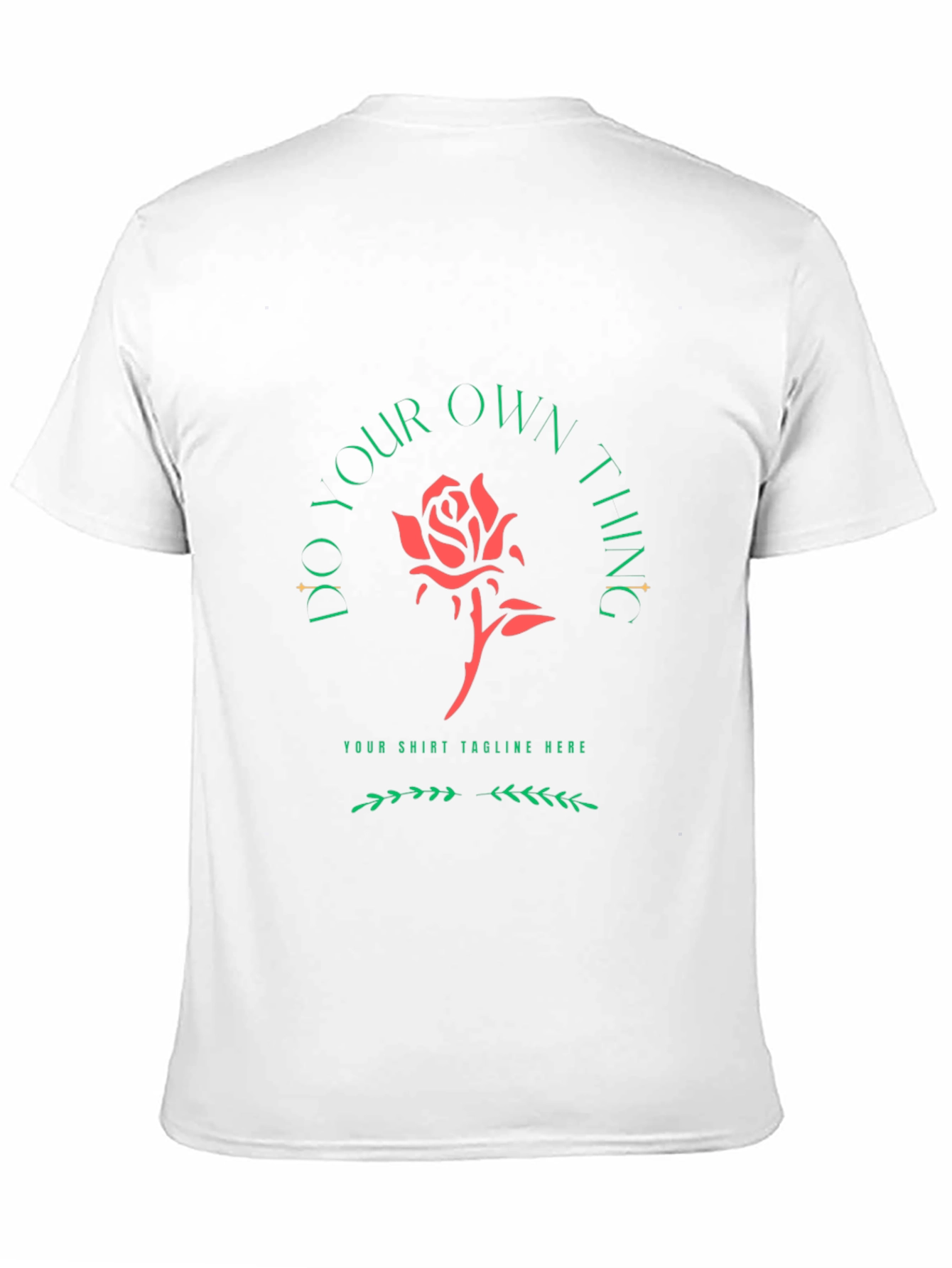 Do Your Own Thing Rose Graphic Tee