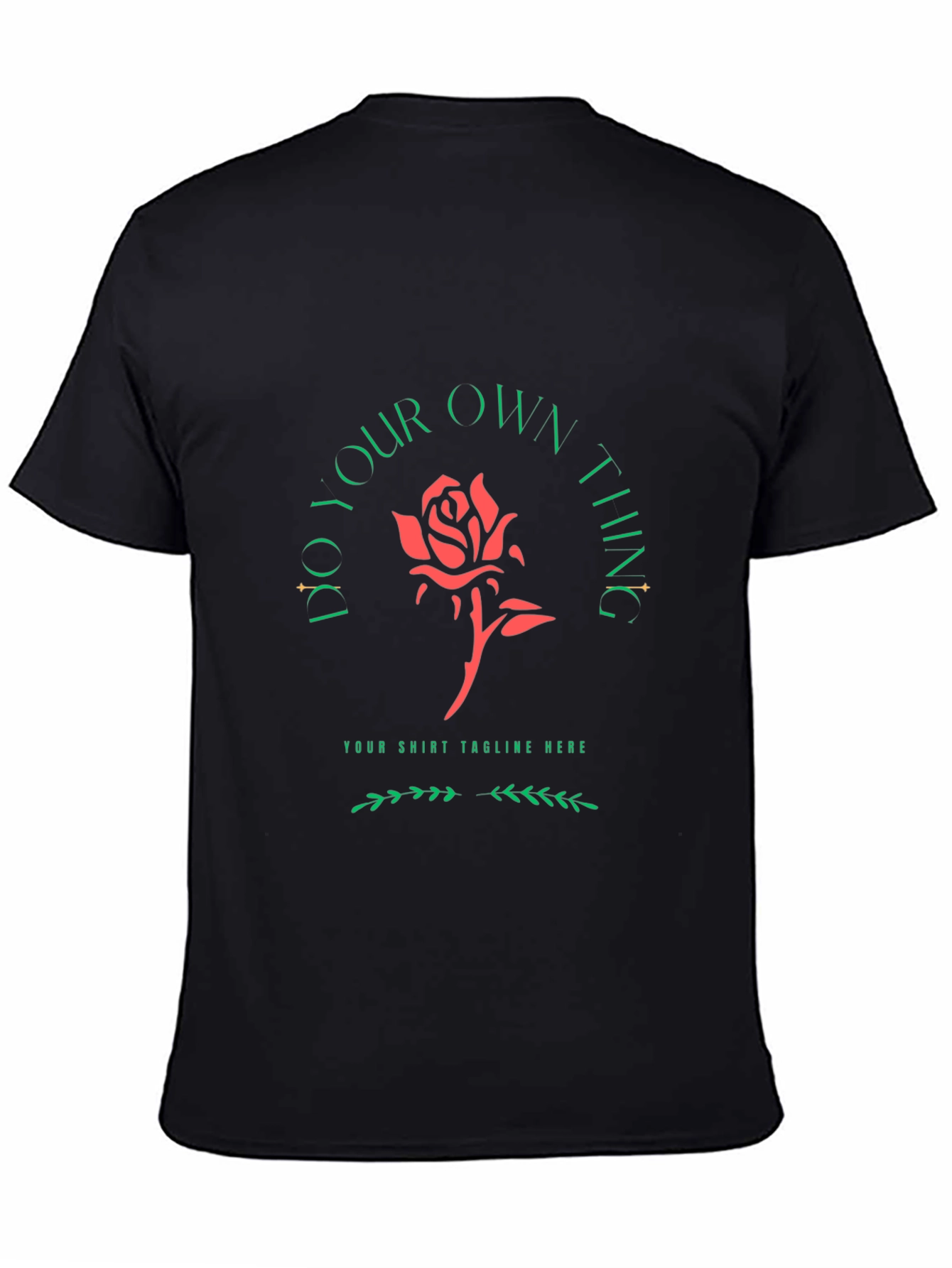 Do Your Own Thing Rose Graphic Tee