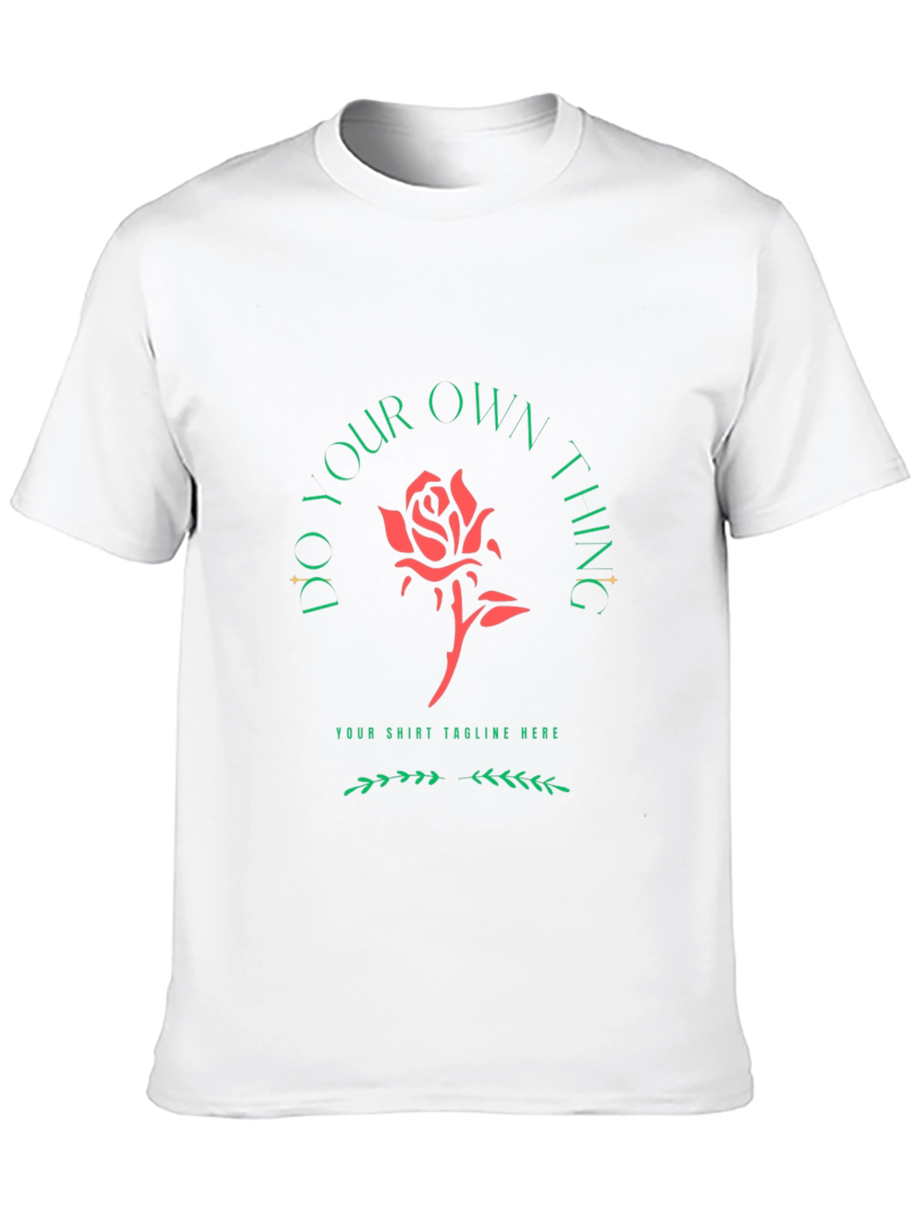 Do Your Own Thing Rose Graphic Tee