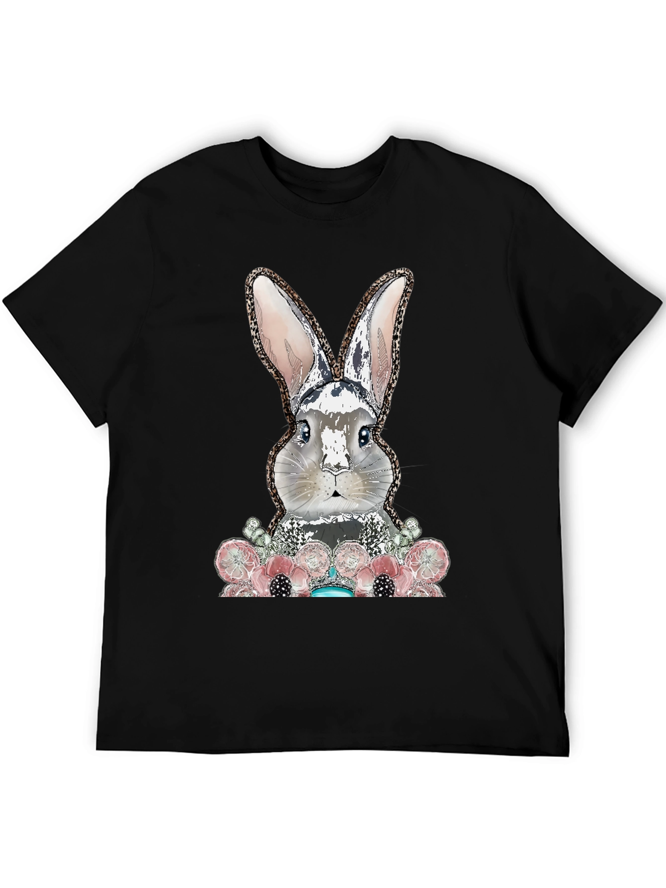 Stylish Bunny Graphic Tee