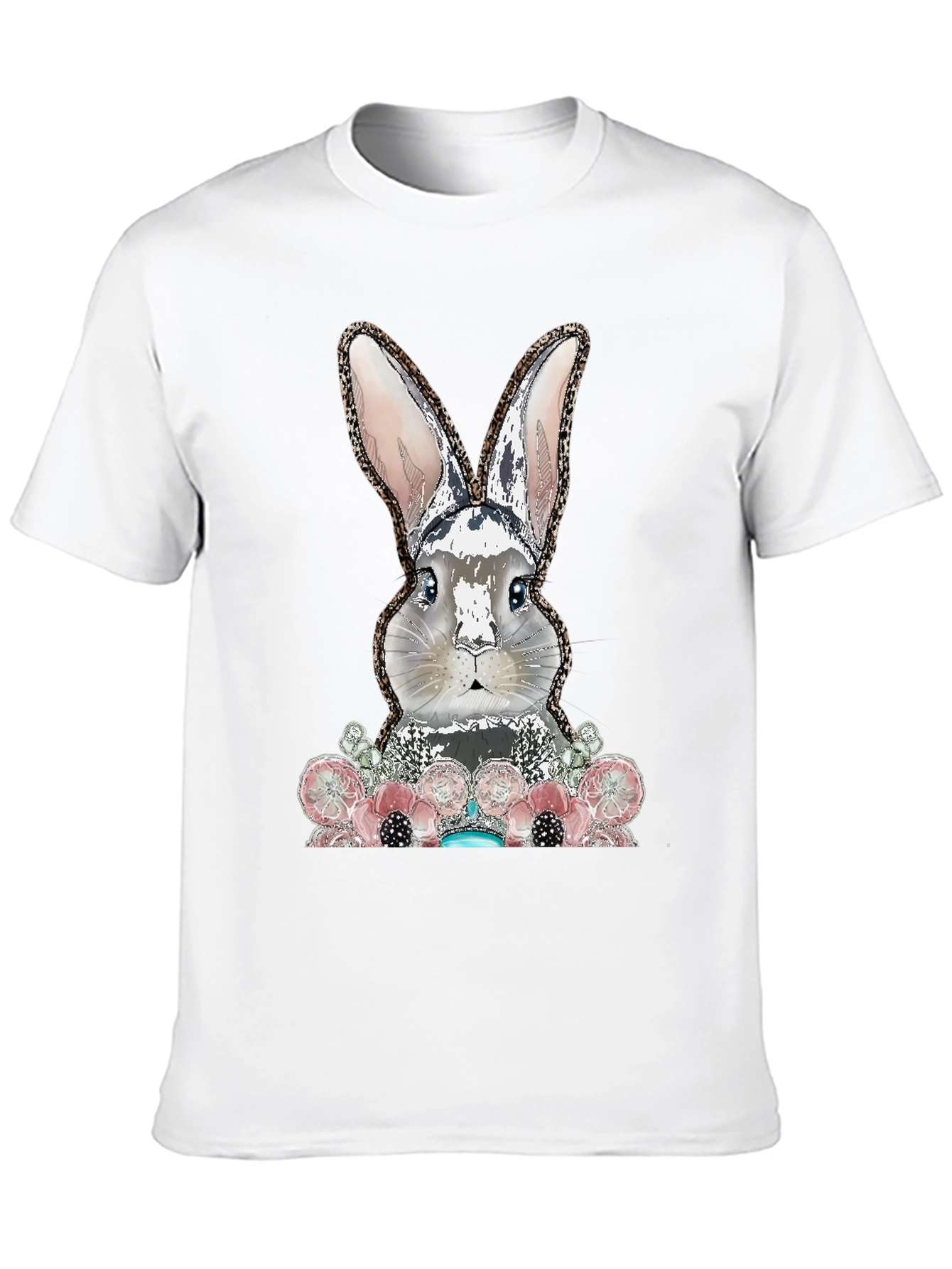 Stylish Bunny Graphic Tee