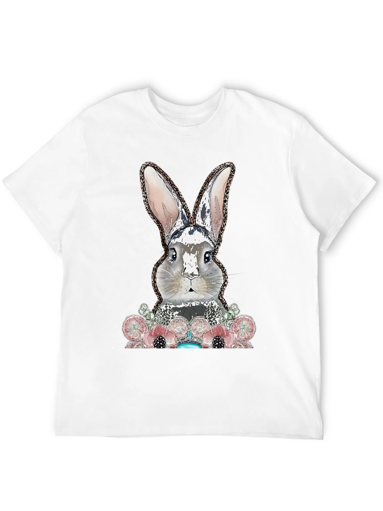 Stylish Bunny Graphic Tee