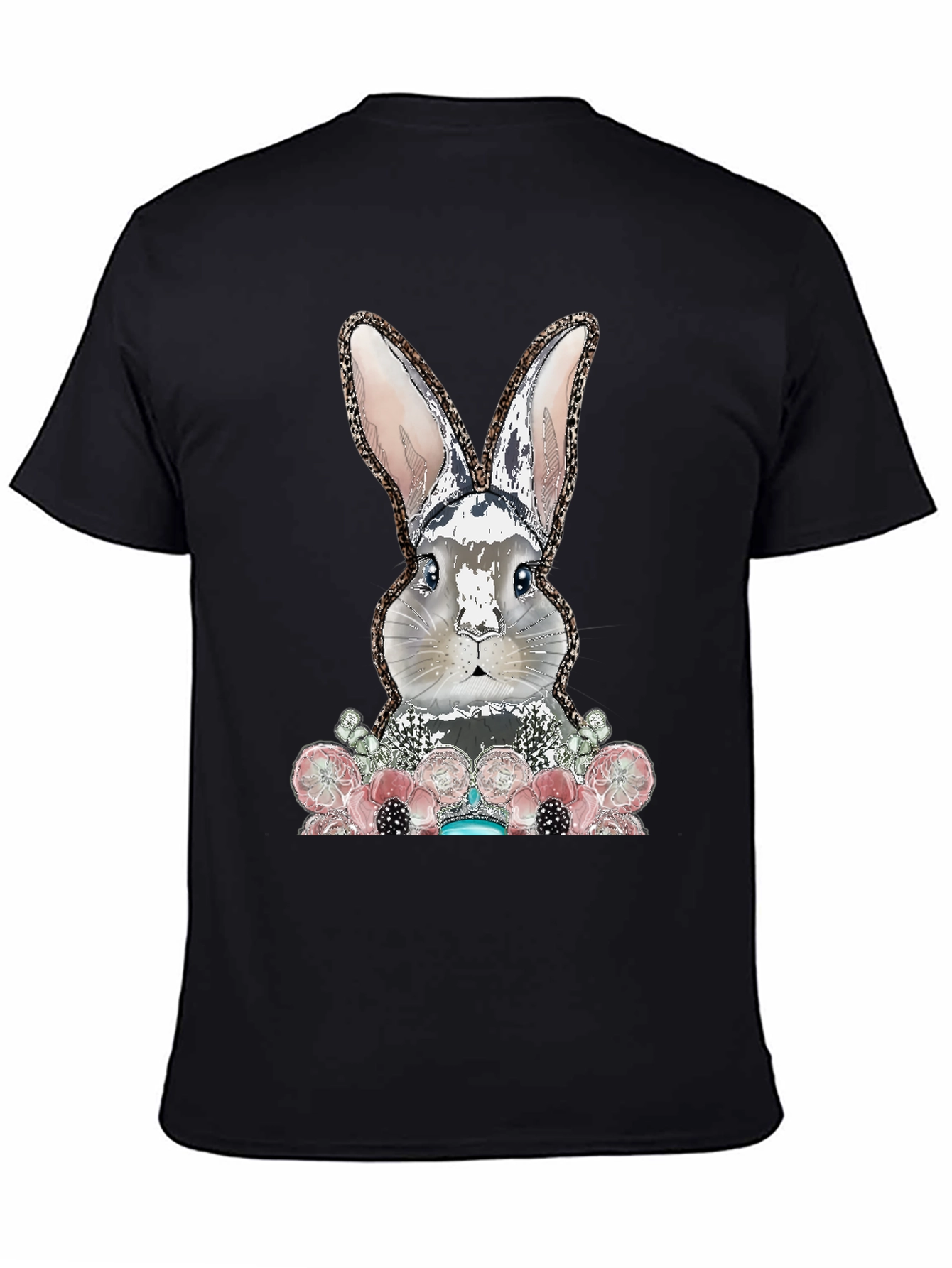 Stylish Bunny Graphic Tee