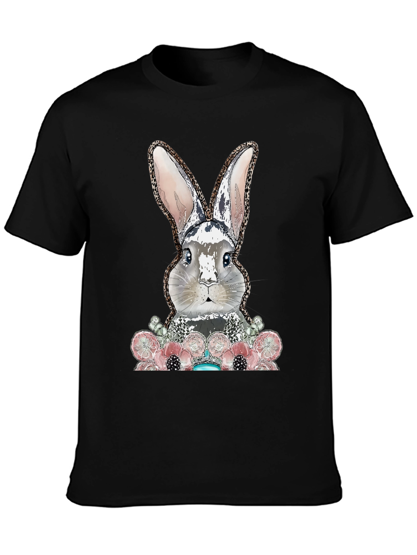 Stylish Bunny Graphic Tee