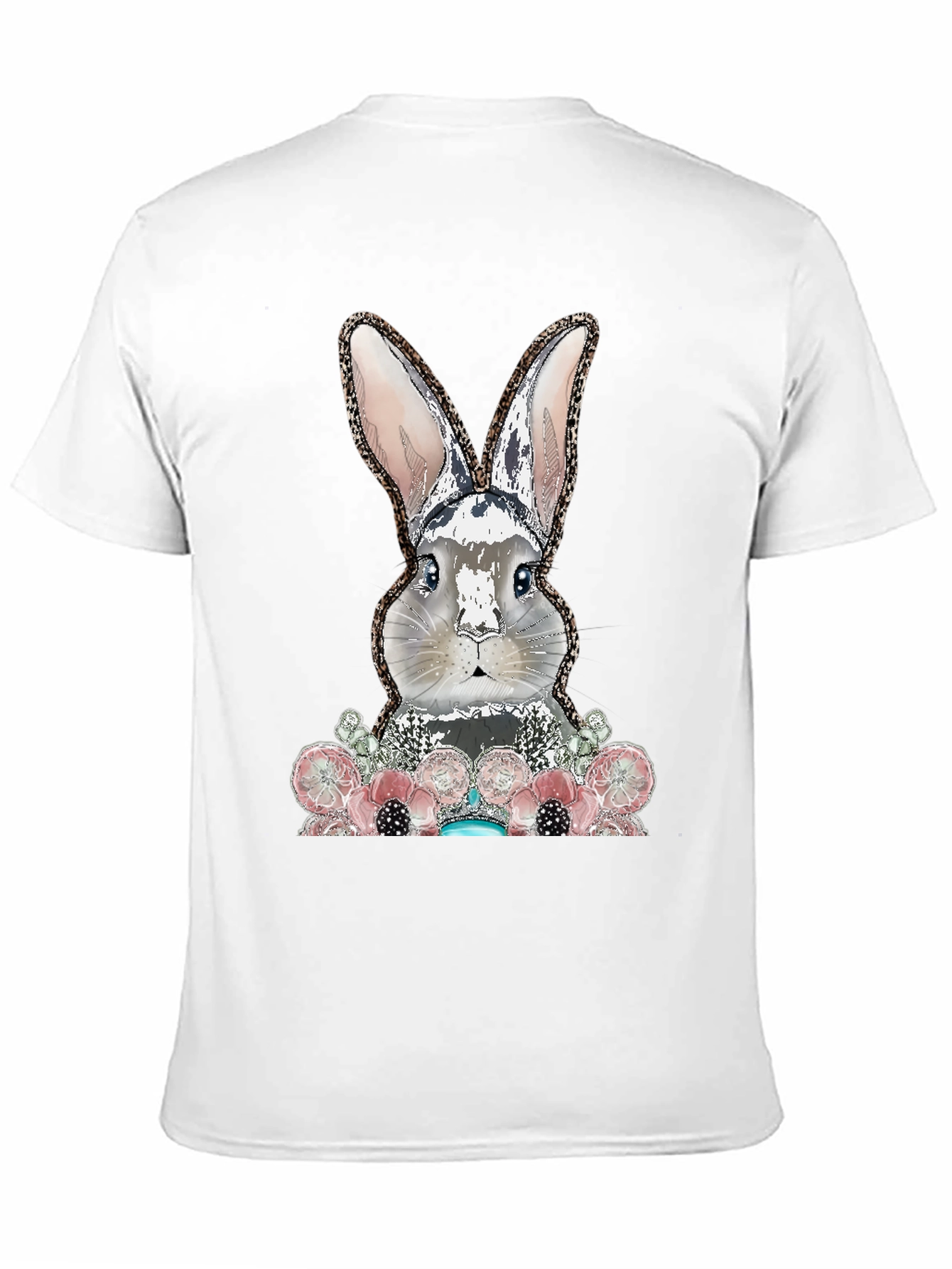 Stylish Bunny Graphic Tee