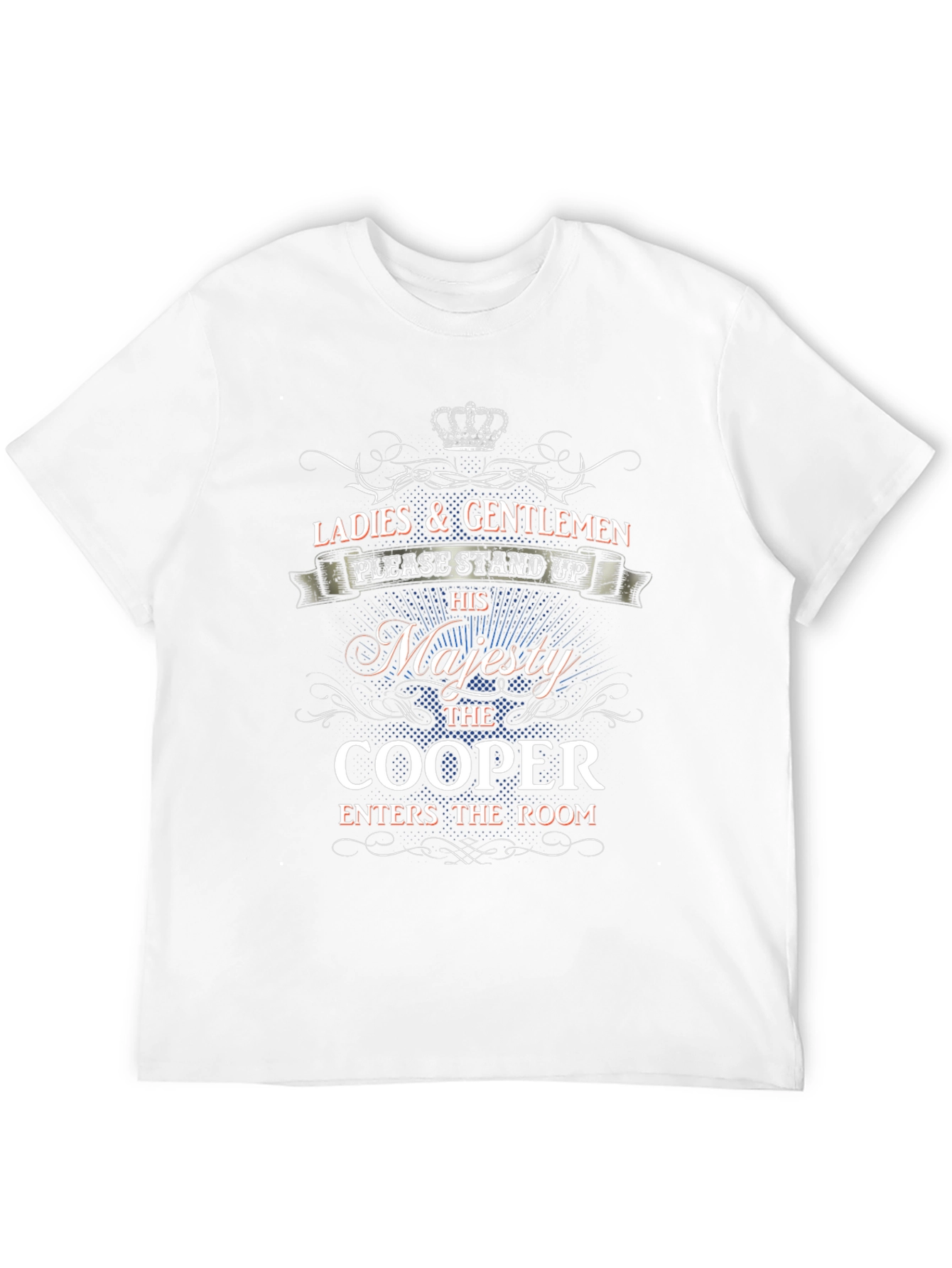 Majesty Cooper T-Shirt - Stand Up Gentlemens Tee