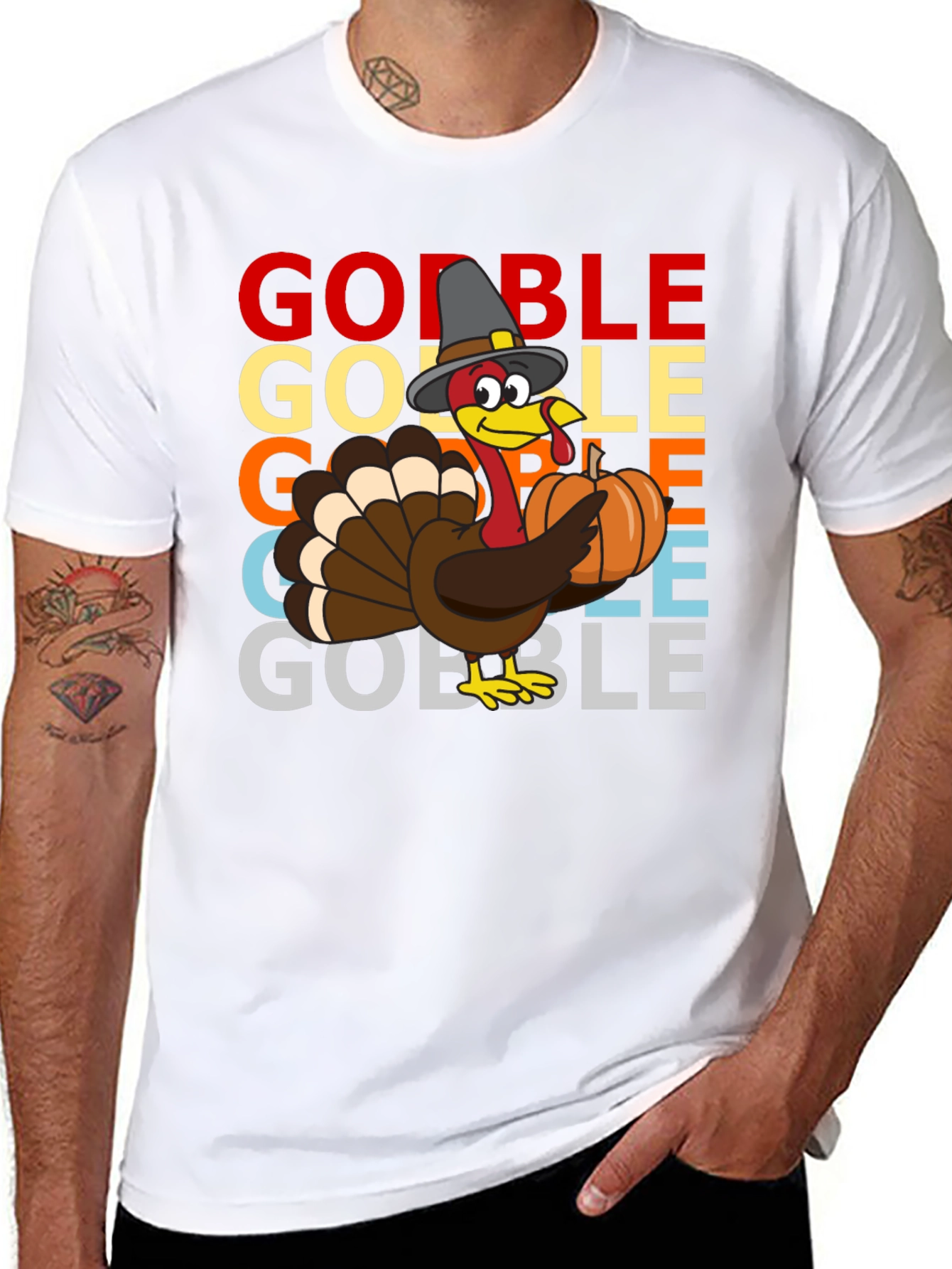 Thanksgiving Turkey Gobble T-Shirt