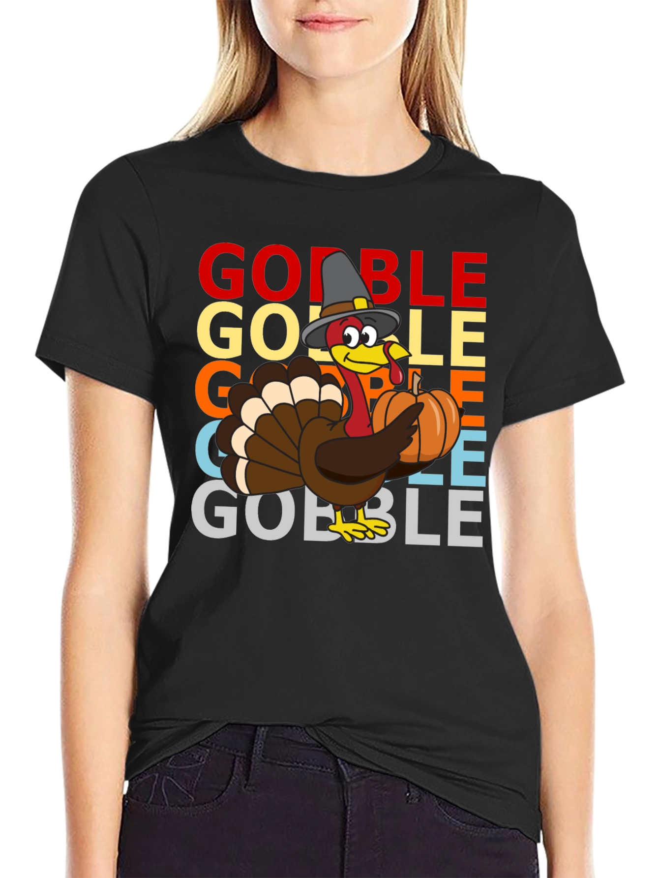 Thanksgiving Turkey Gobble T-Shirt