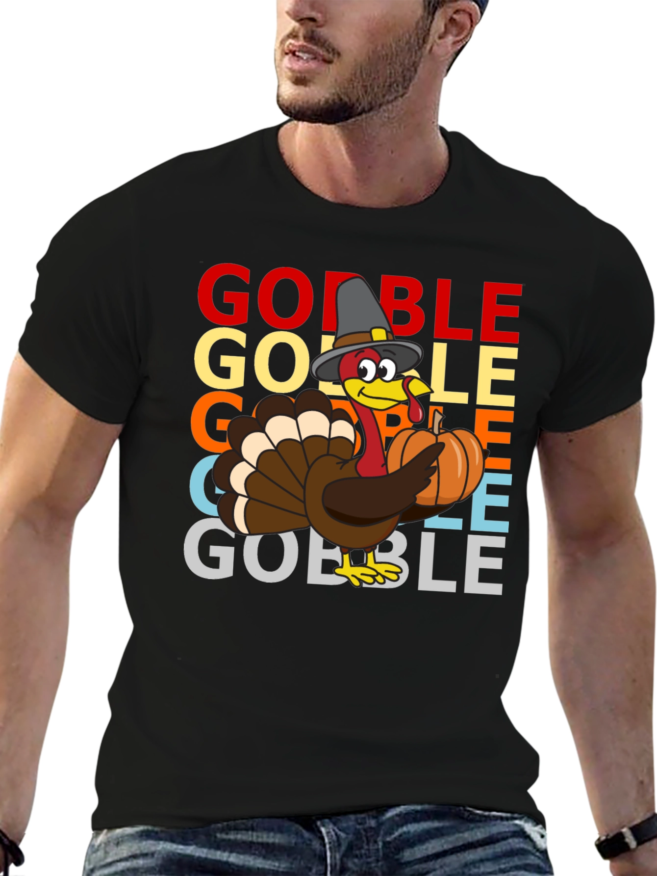 Thanksgiving Turkey Gobble T-Shirt