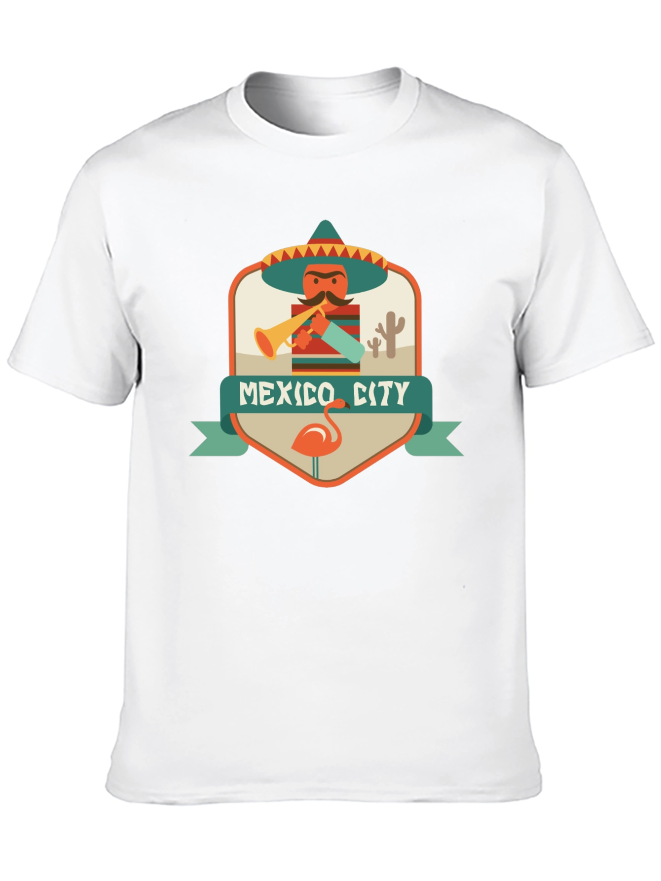Mexico City Graphic Tee - Mens Black T-Shirt