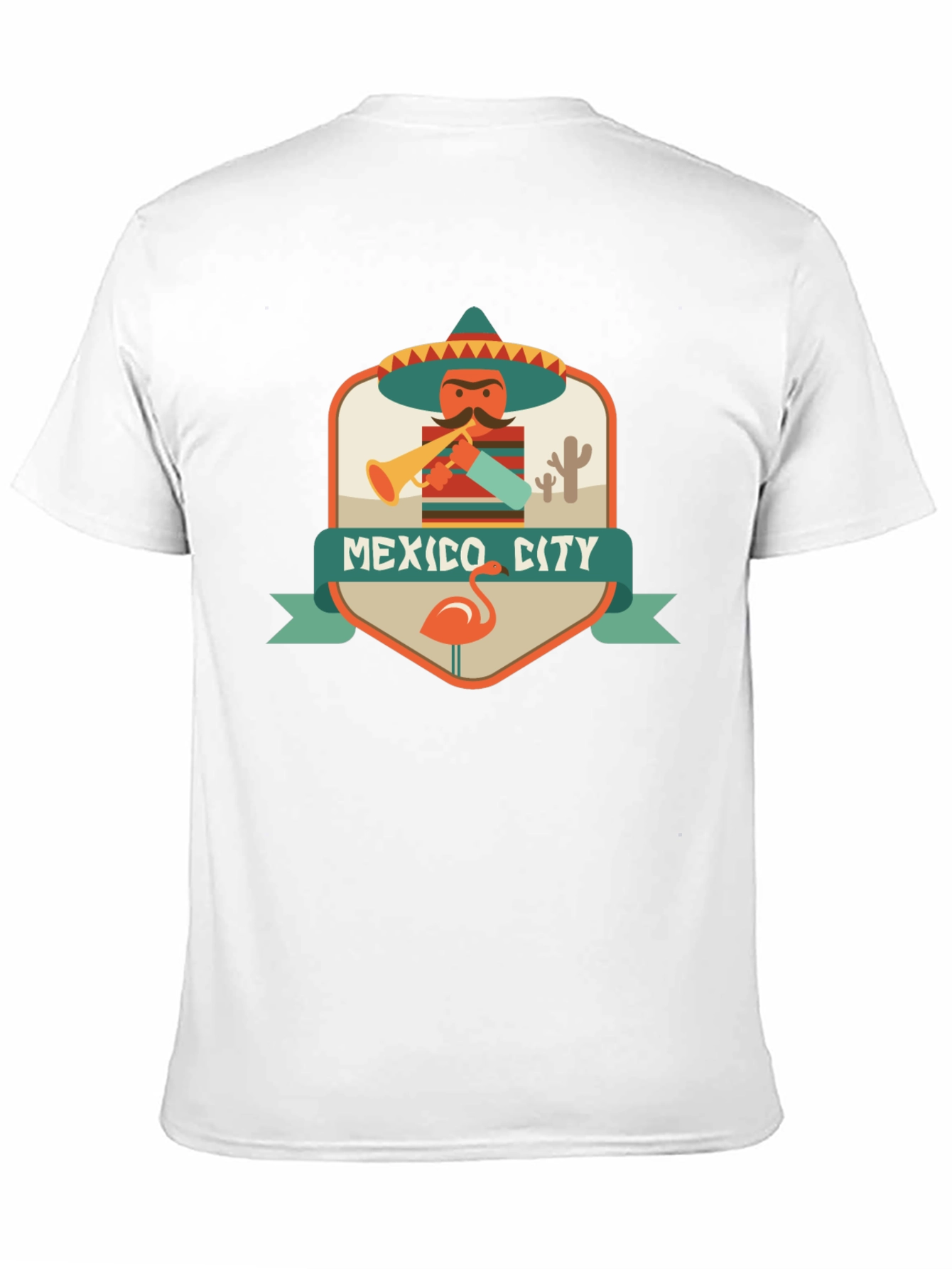 Mexico City Graphic Tee - Mens Black T-Shirt