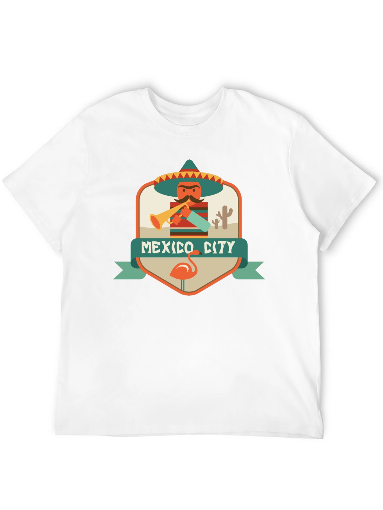 Mexico City Graphic Tee - Mens Black T-Shirt