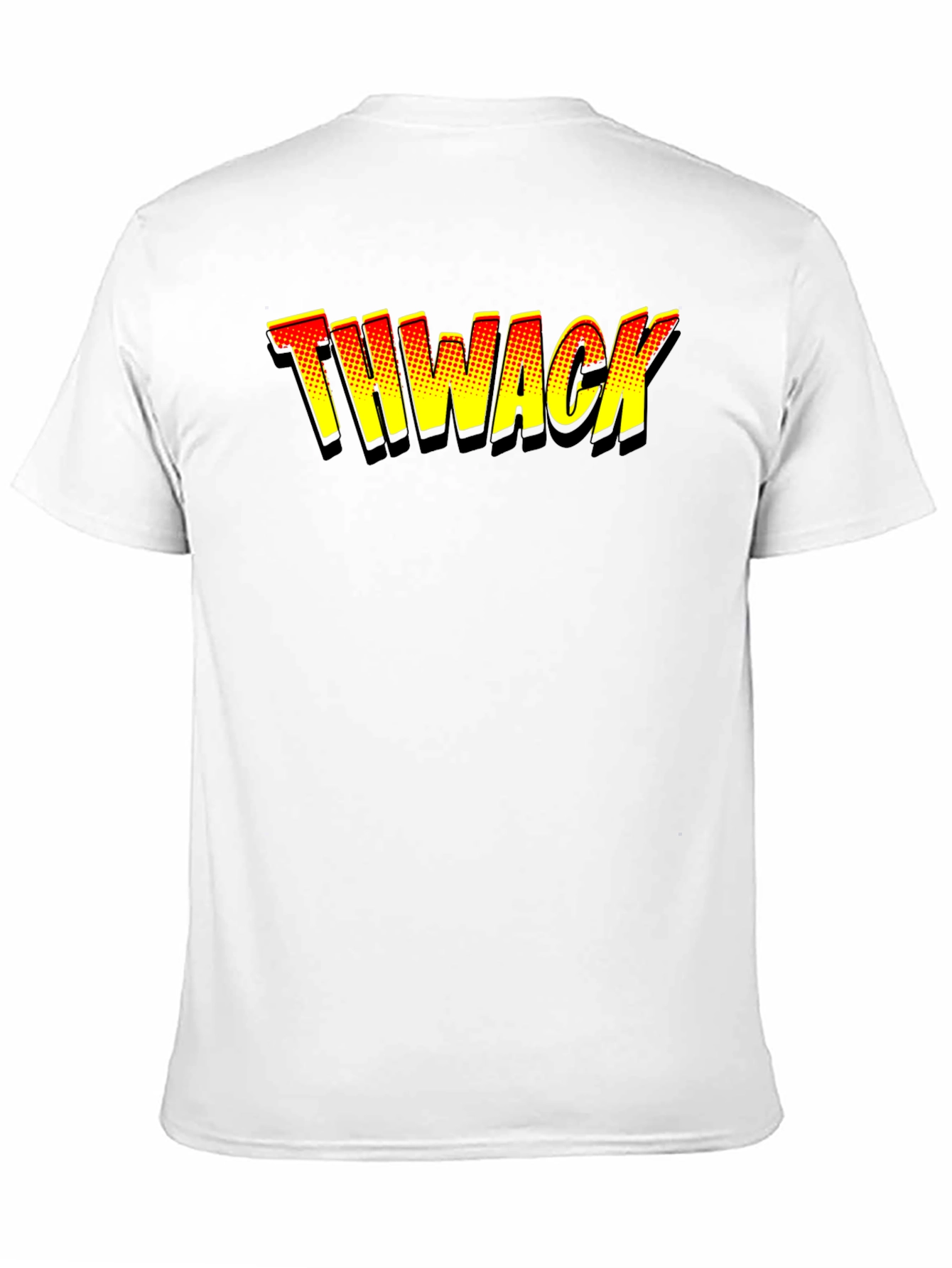 THWACK Comic Book Style T-Shirt - Bold Graphic Tee