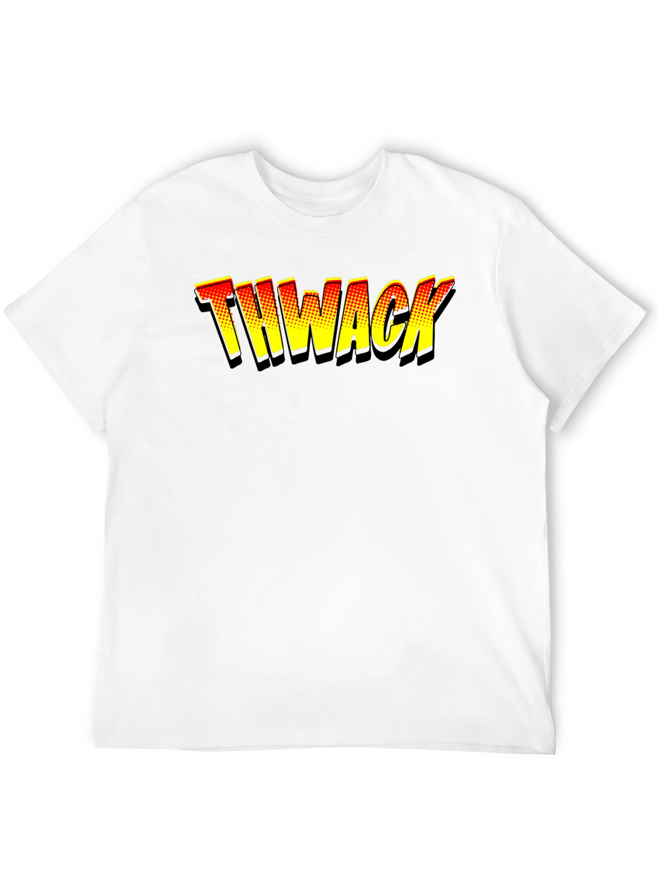 THWACK Comic Book Style T-Shirt - Bold Graphic Tee