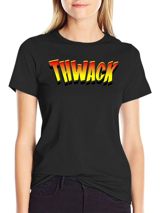 THWACK Comic Book Style T-Shirt - Bold Graphic Tee