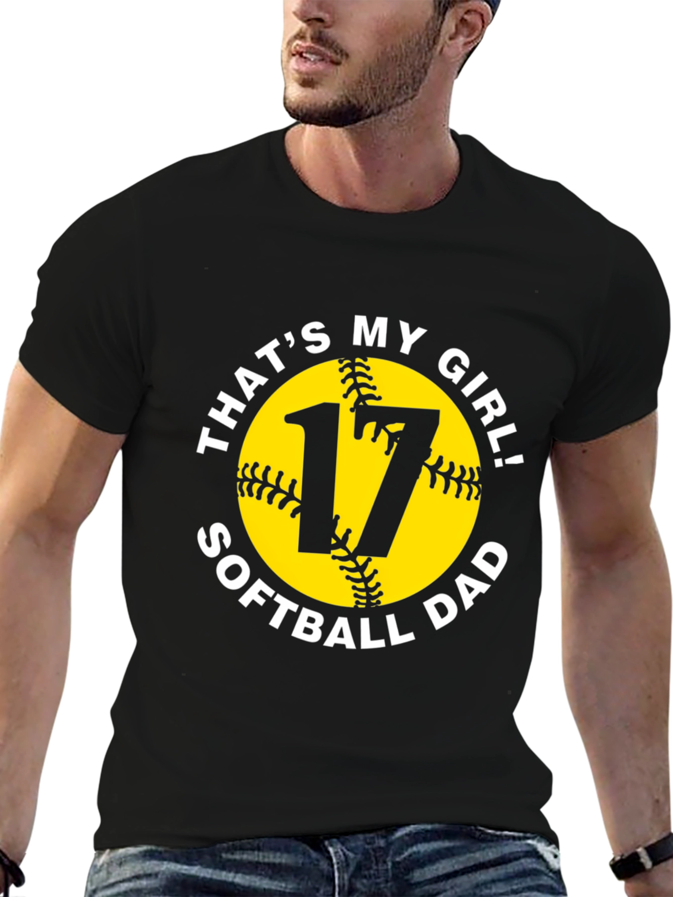 Thats My Girl! Softball Dad T-Shirt