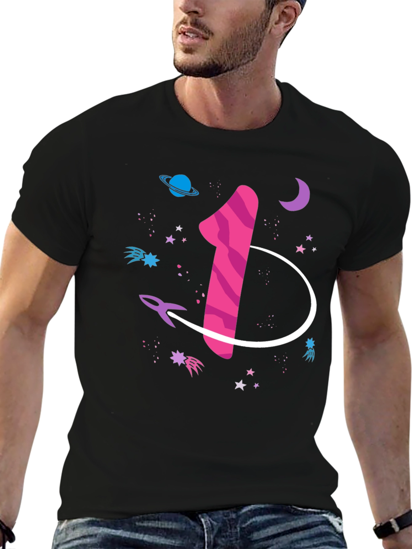 Cosmic First Birthday T-Shirt