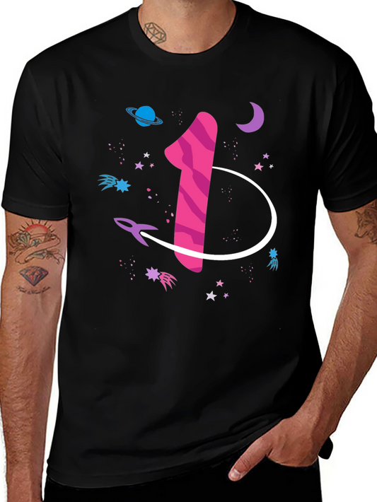Cosmic First Birthday T-Shirt