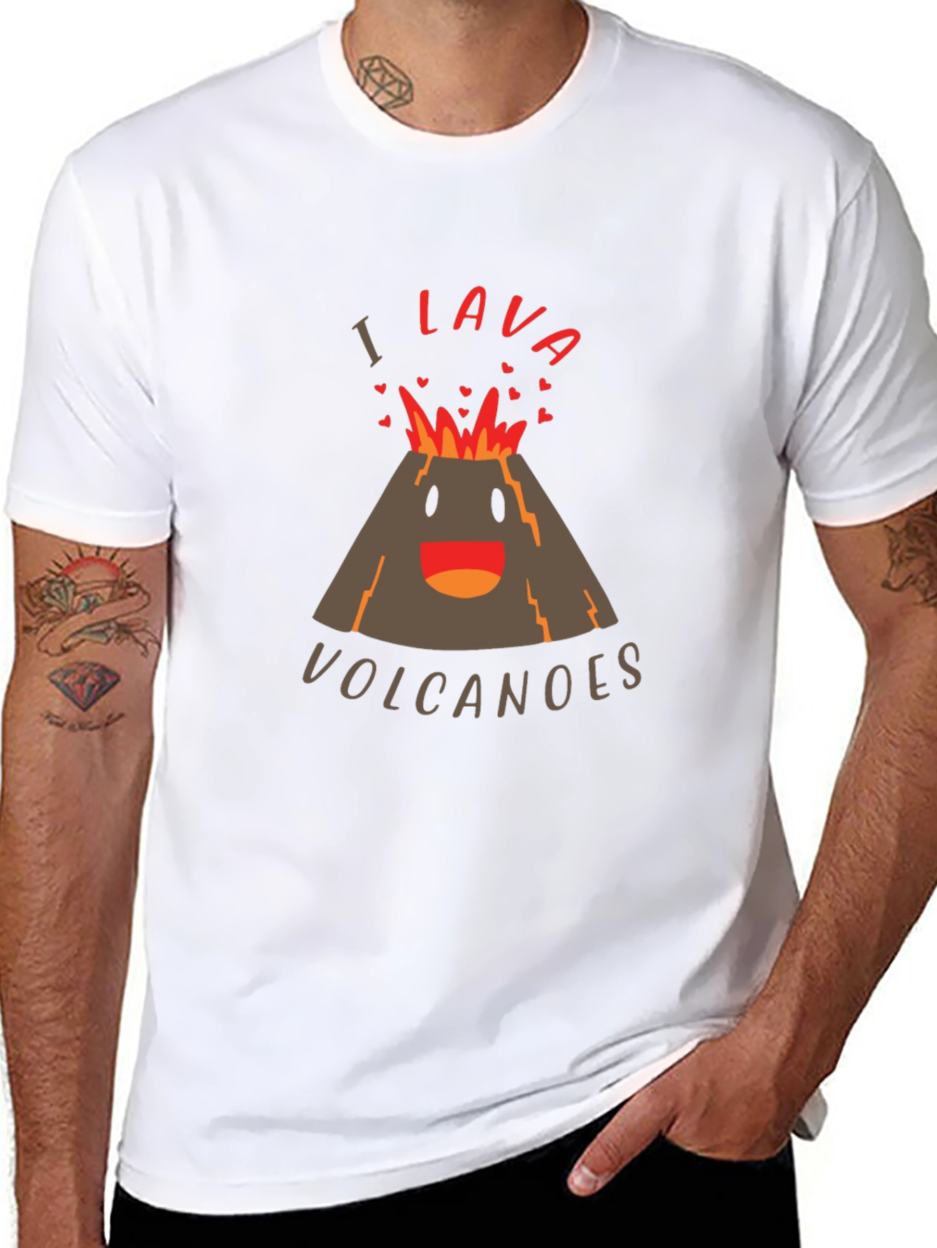 I Lava Volcanoes Graphic T-Shirt