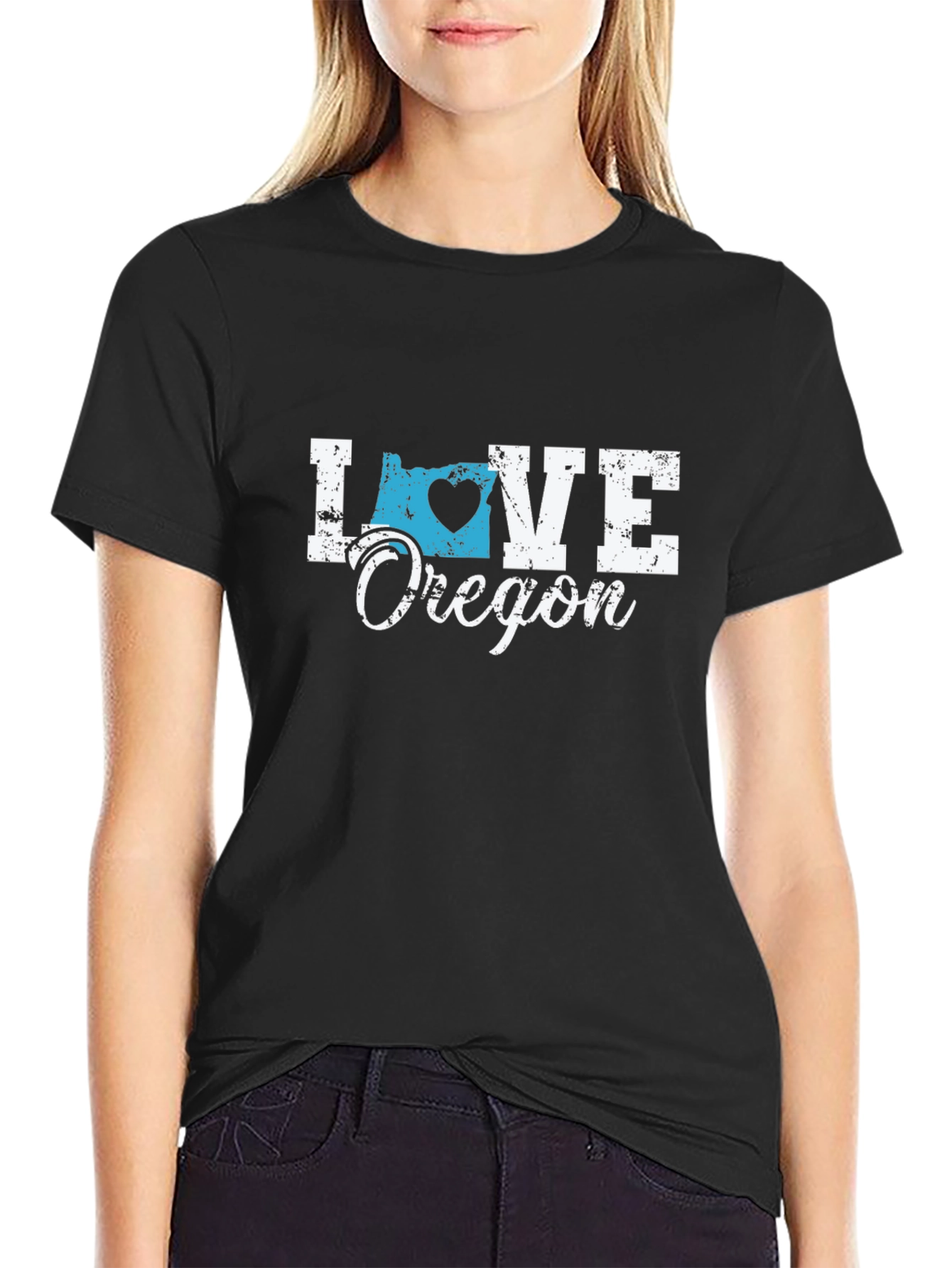 Love Oregon T-Shirt State Pride
