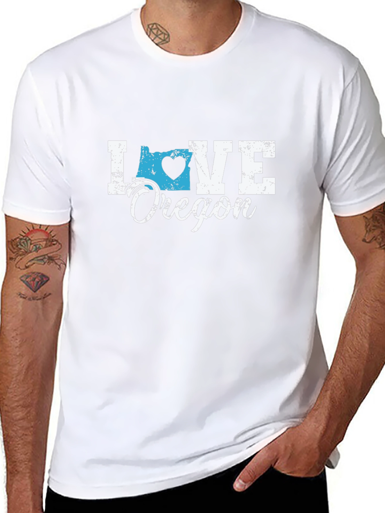 Love Oregon T-Shirt State Pride