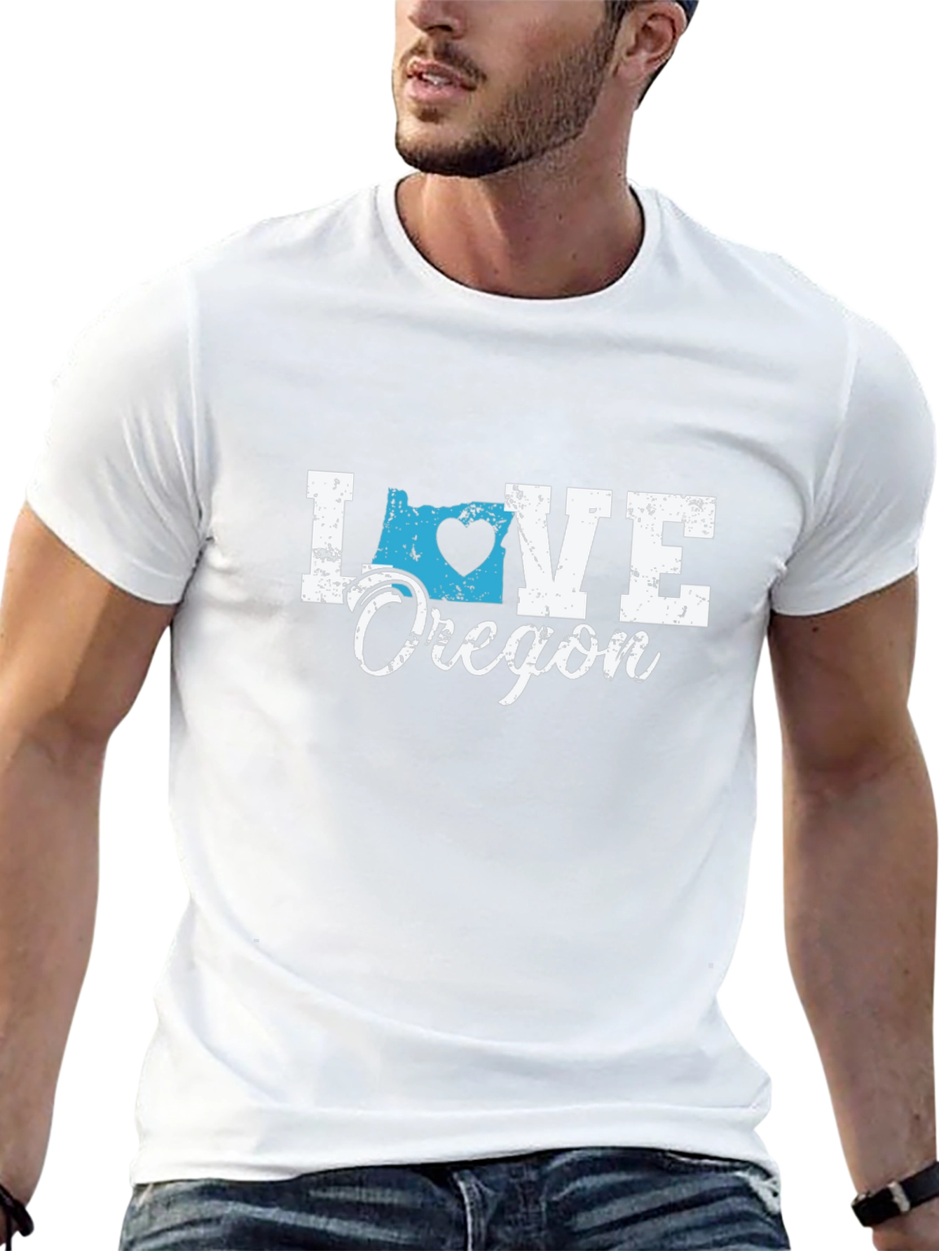 Love Oregon T-Shirt State Pride
