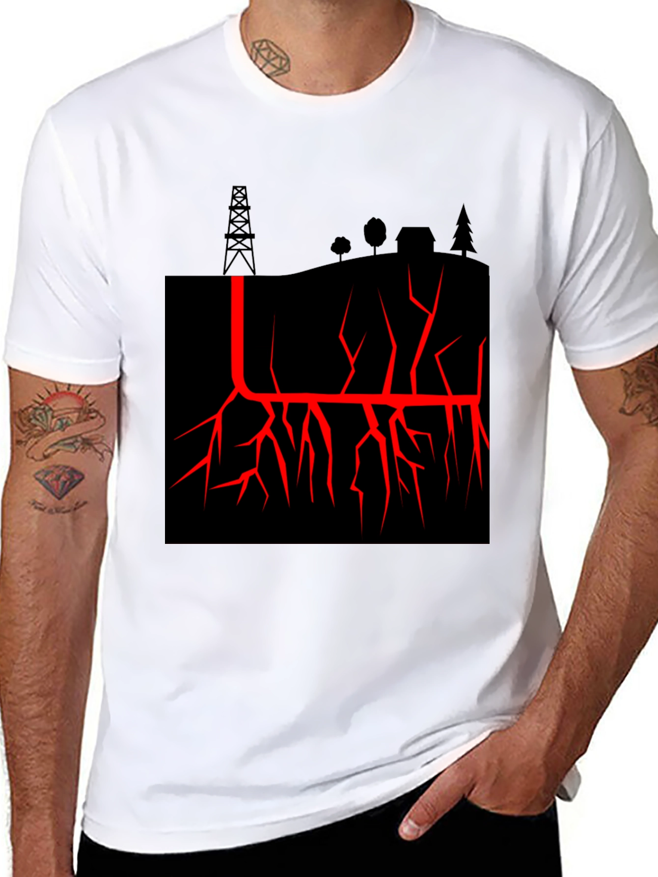 Graphic Tee - Underground Network Design