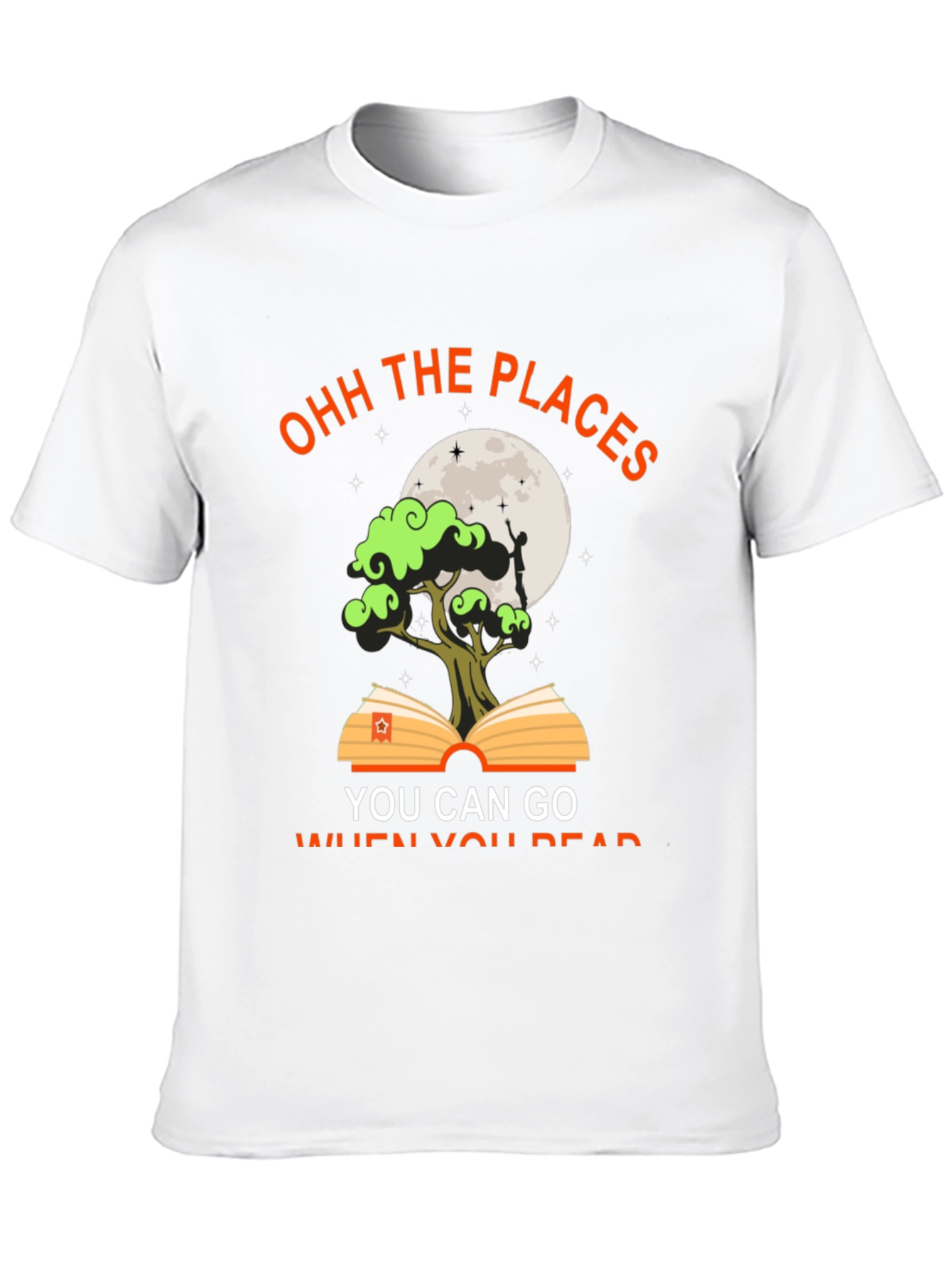 Ohh the Places You Can Go Black T-Shirt