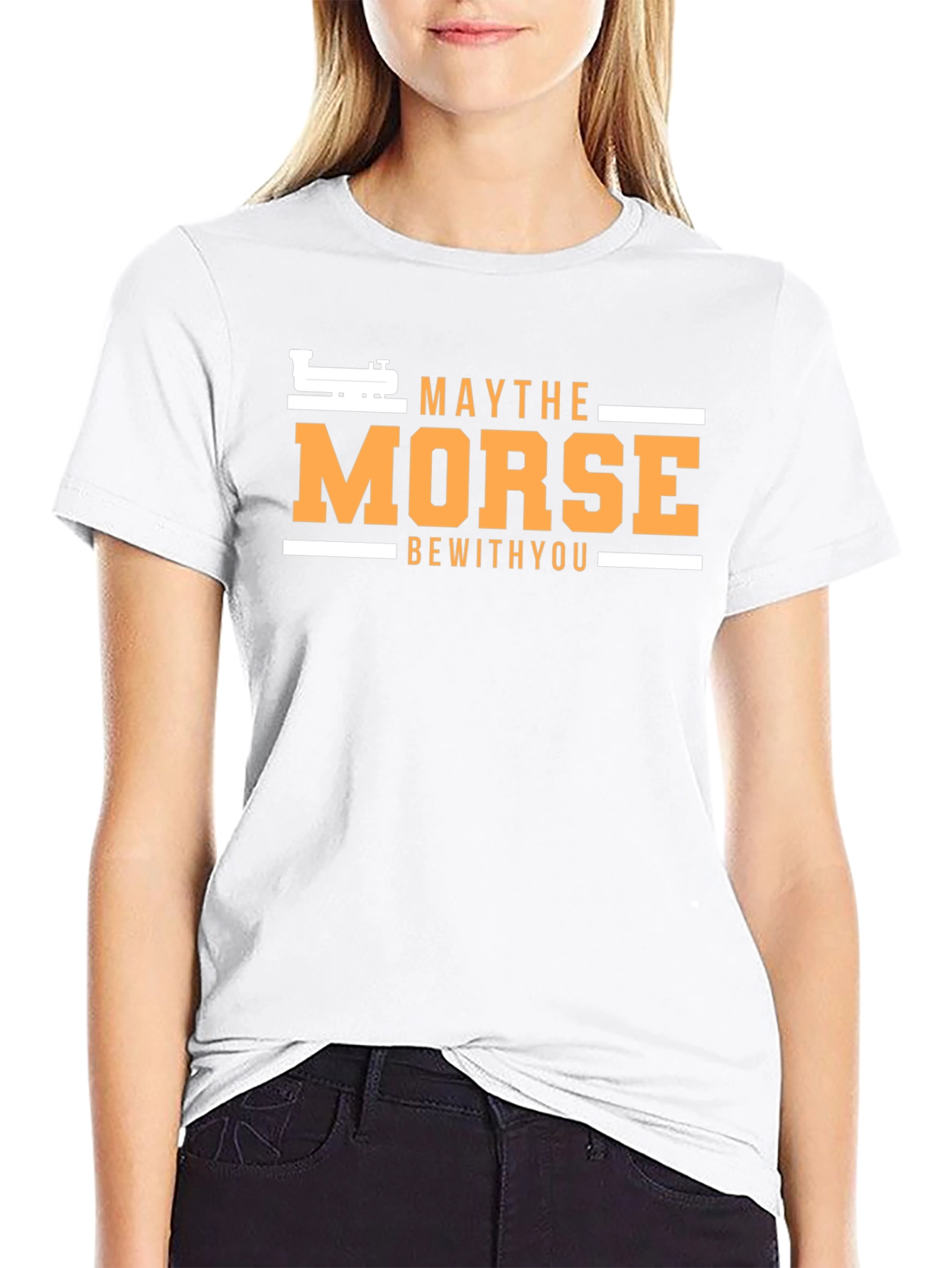 May The Morse Be With You T-Shirt