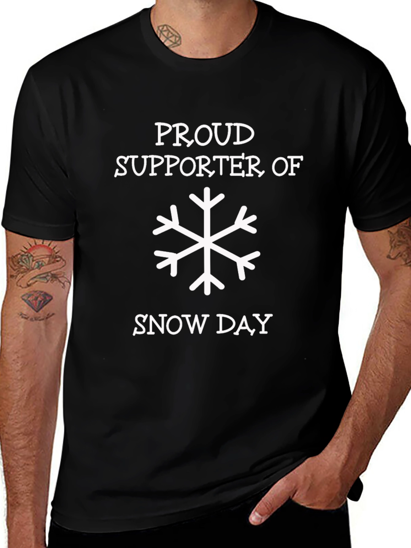Proud Snow Day Supporter T-Shirt