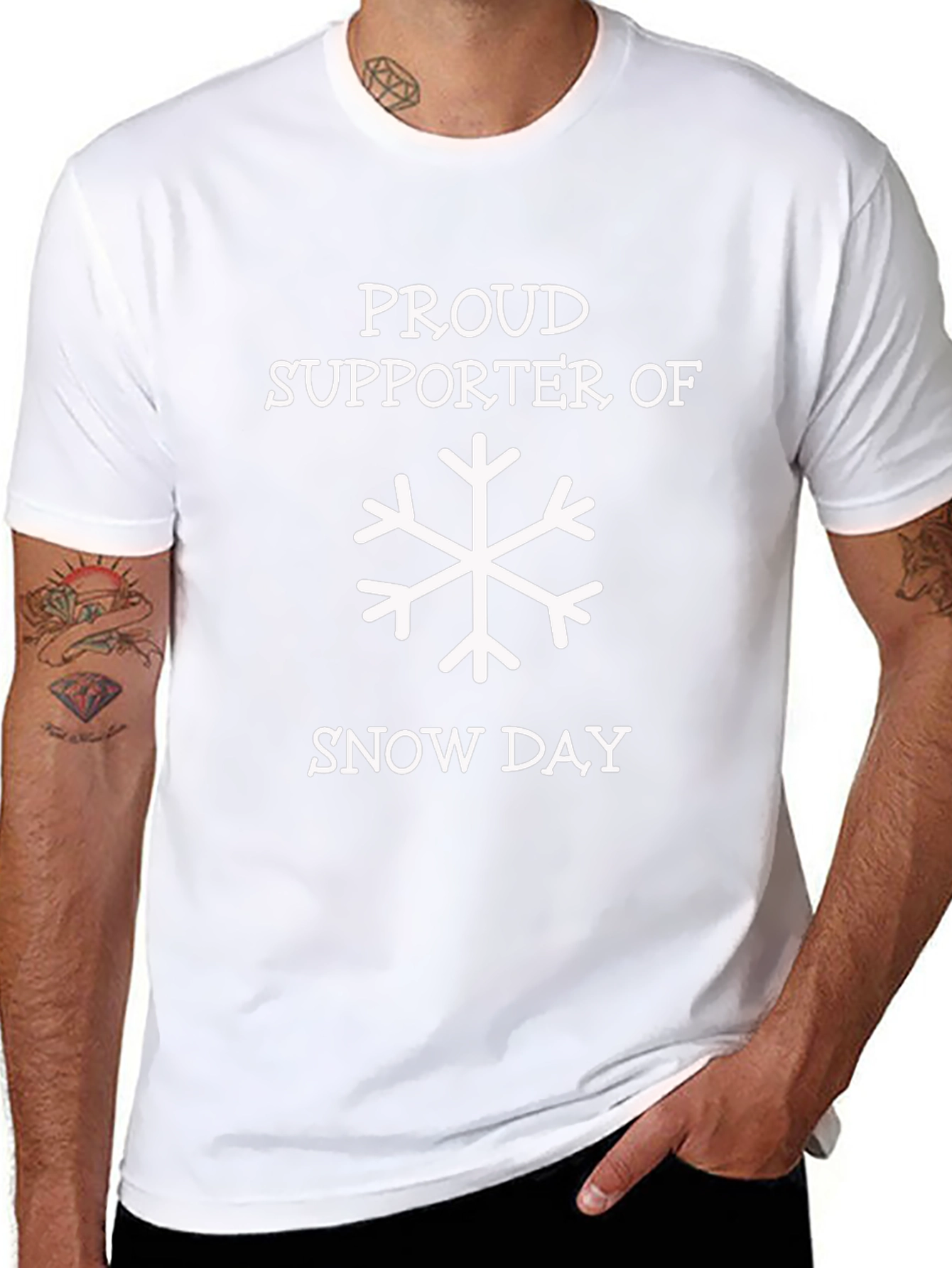 Proud Snow Day Supporter T-Shirt