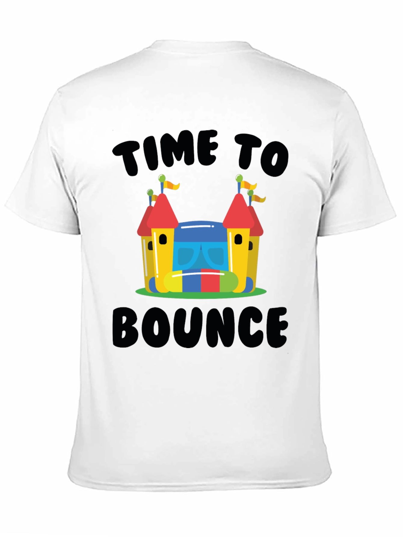 Time to Bounce Black T-Shirt