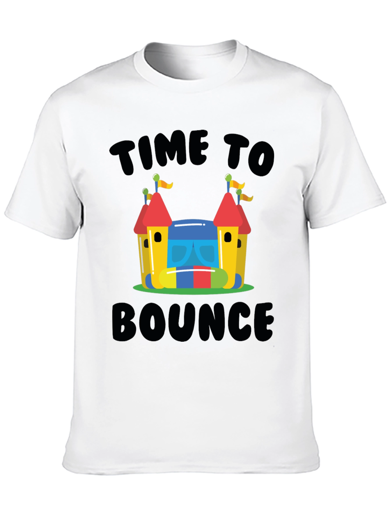 Time to Bounce Black T-Shirt