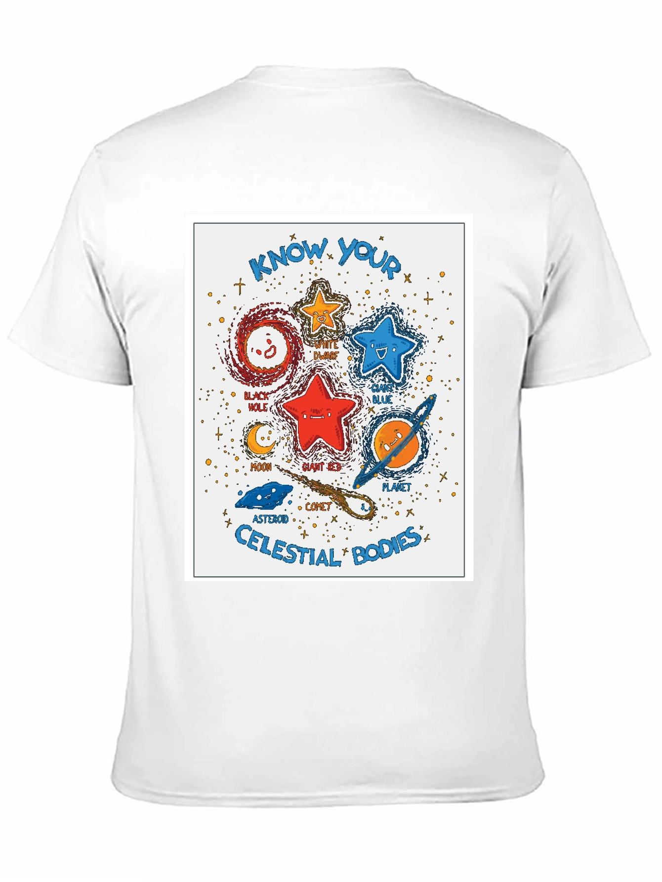 Celestial Bodies Graphic T-Shirt