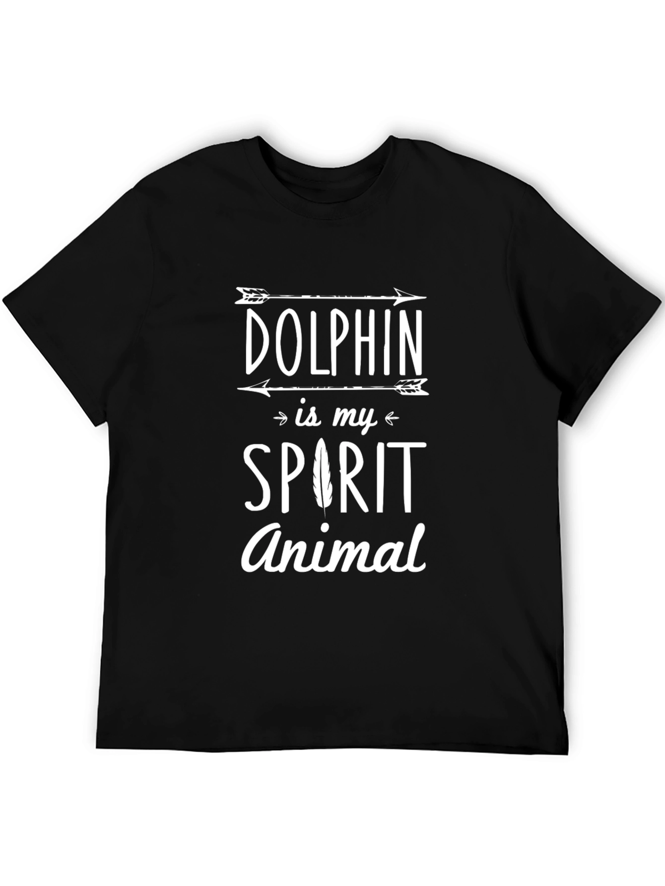 Dolphin Spirit Animal Graphic T-Shirt - Unisex
