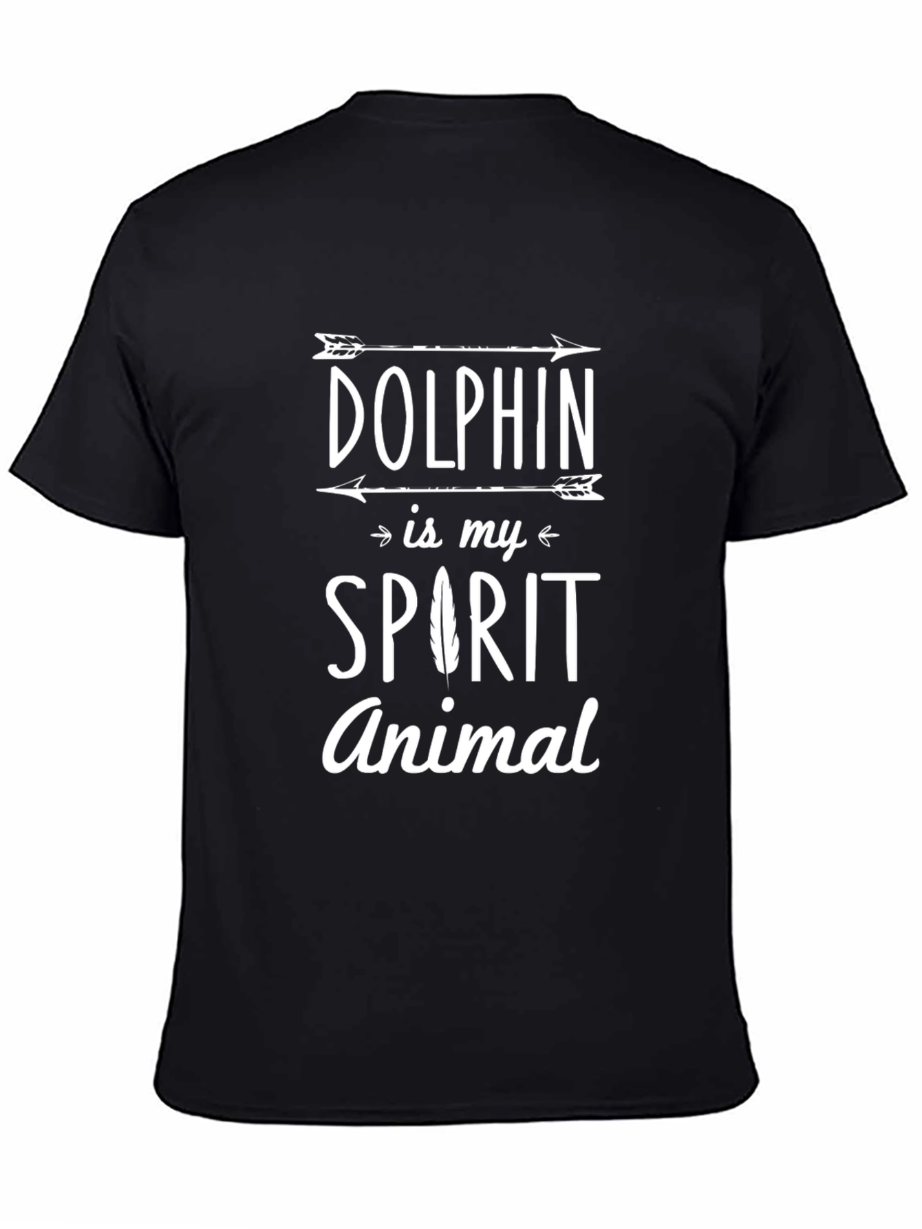 Dolphin Spirit Animal Graphic T-Shirt - Unisex