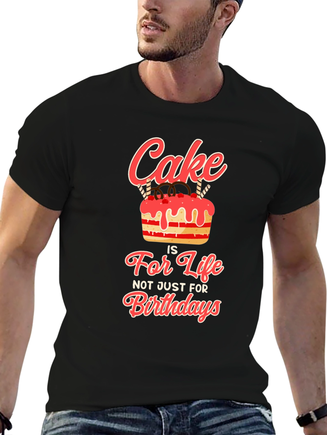 Cake Is Life T-Shirt - Birthday Gift