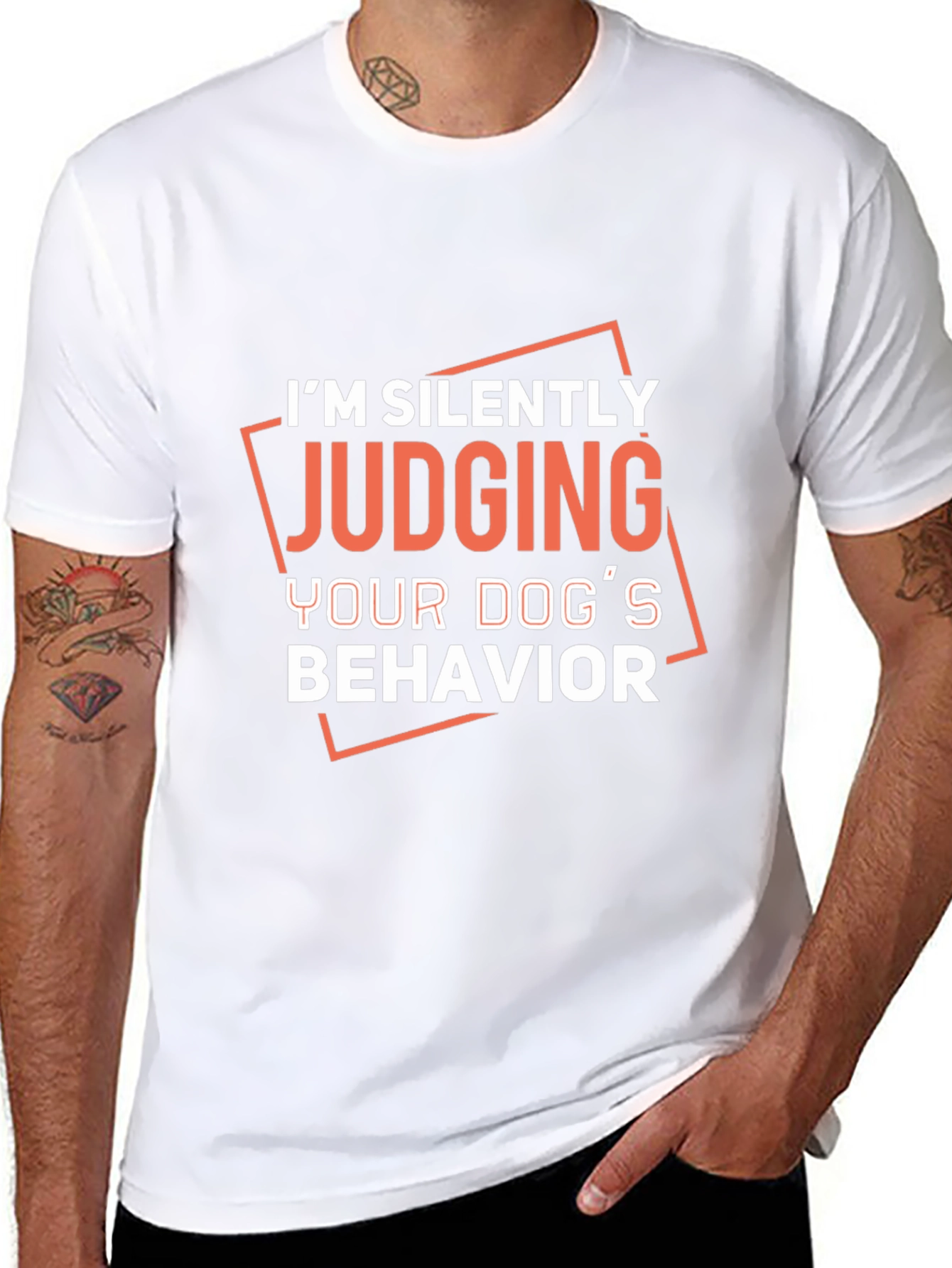 Judging Your Dogs Behavior Graphic Tee