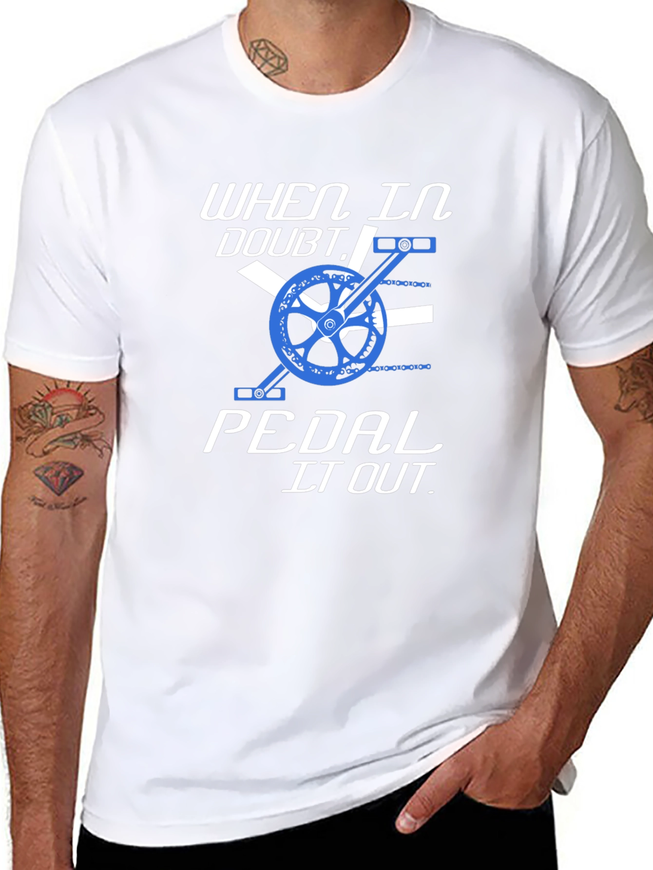 When in Doubt Pedal it Out T-Shirt