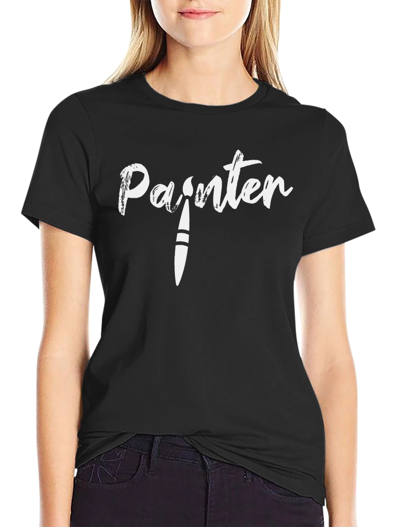 Painter Brush Tee - Artistic Expression