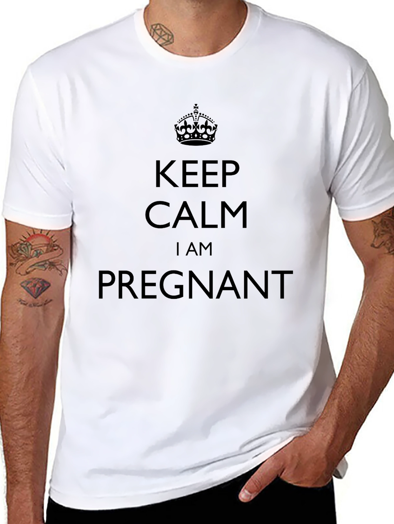 Keep Calm I am Pregnant T-Shirt