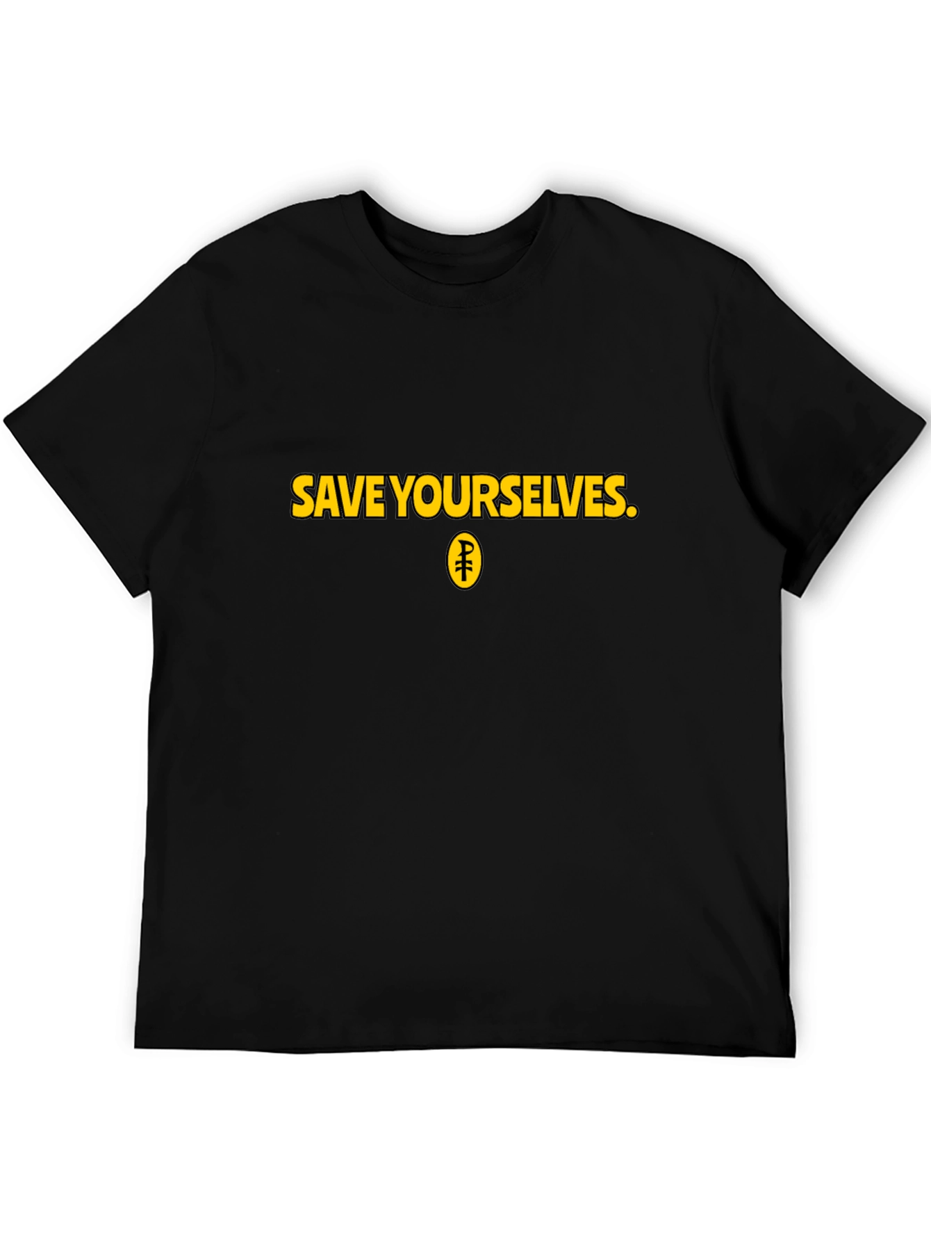 Save Yourselves Graphic Tee - Black