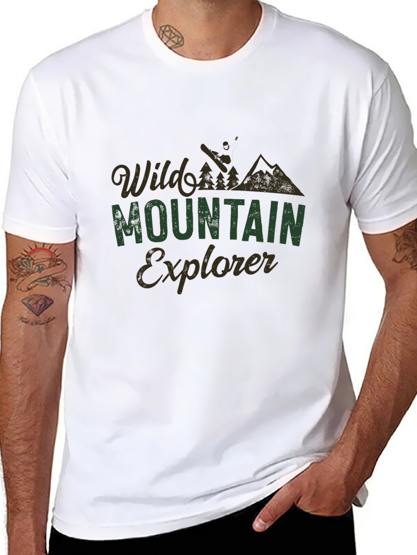 Wild Mountain Explorer Graphic Tee