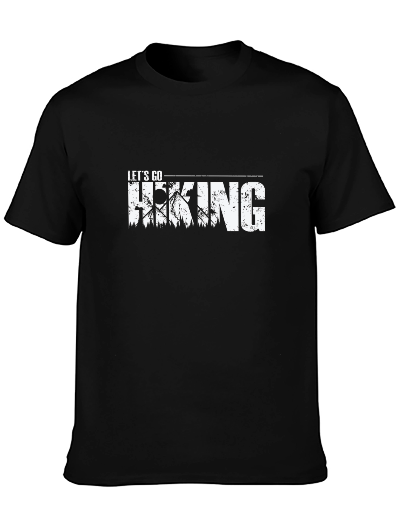 Lets Go Hiking T-Shirt - Adventure Awaits!