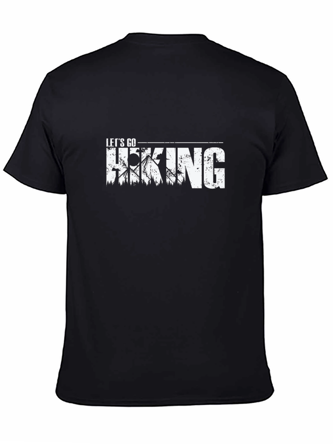 Lets Go Hiking T-Shirt - Adventure Awaits!