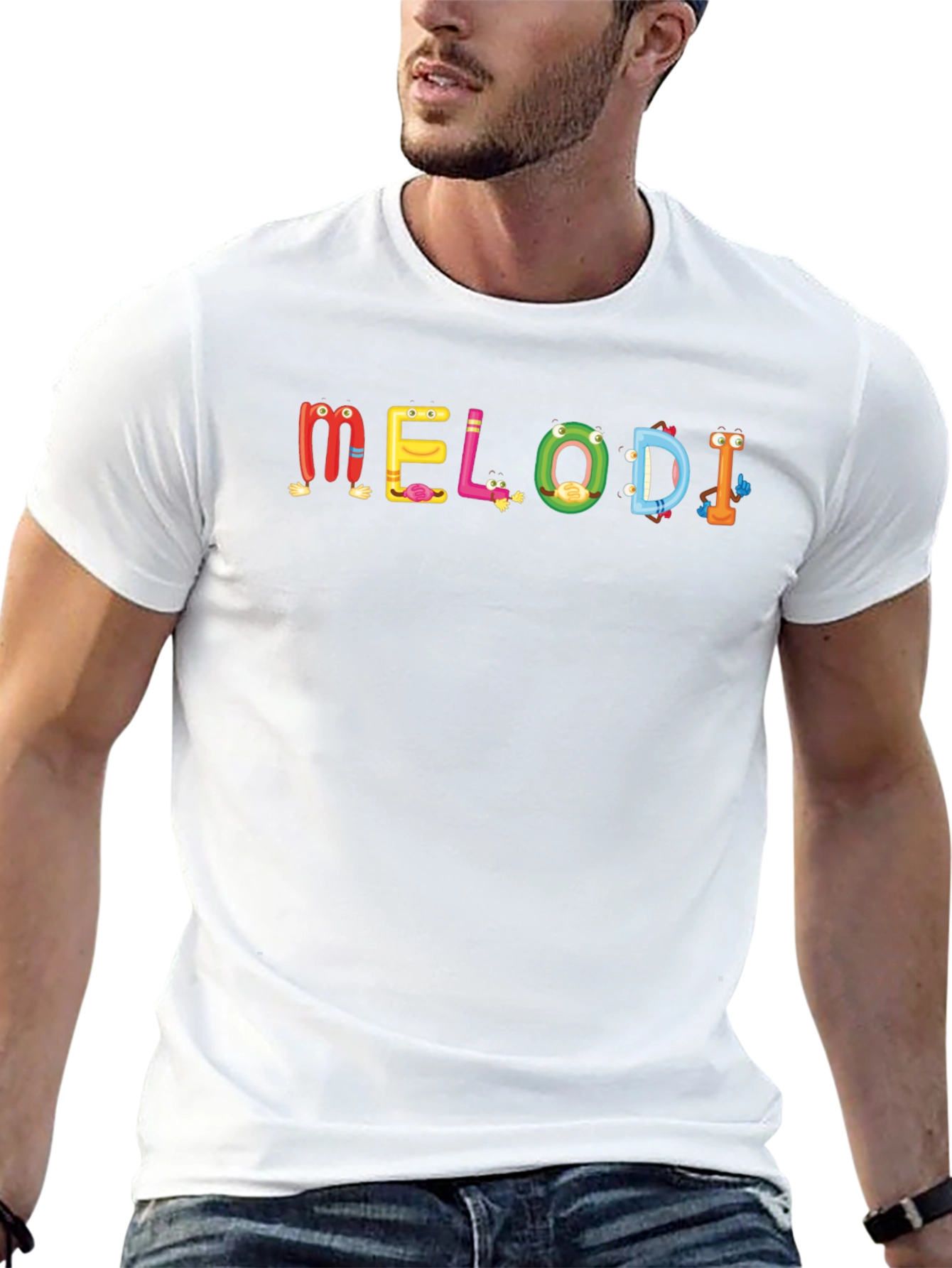 Melodi Funny Cartoon T-Shirt