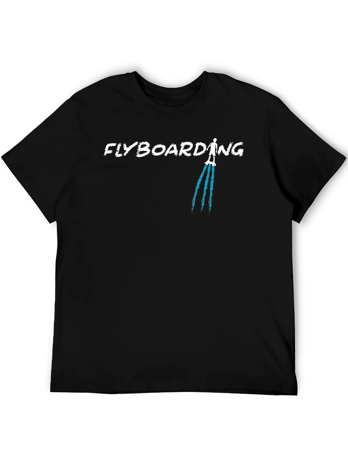 Flyboarding Graphic Tee - Black