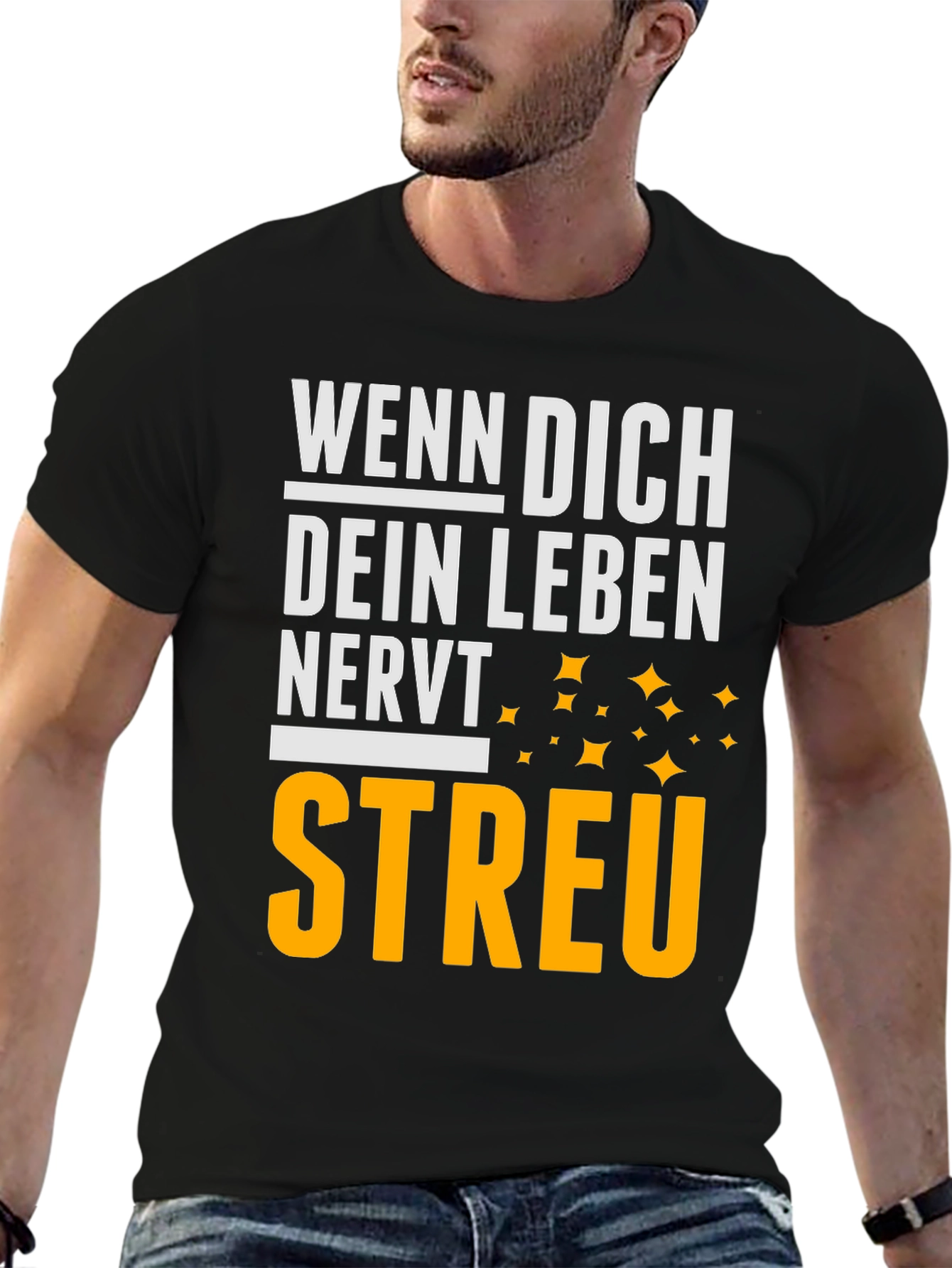 Funny German STREU Graphic Tee