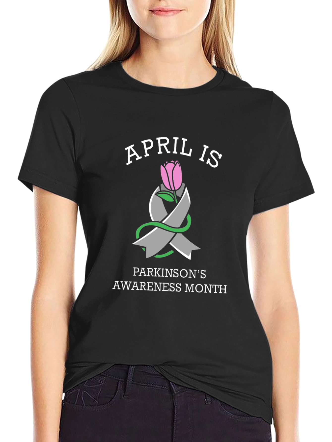 April Parkinsons Awareness Month T-Shirt