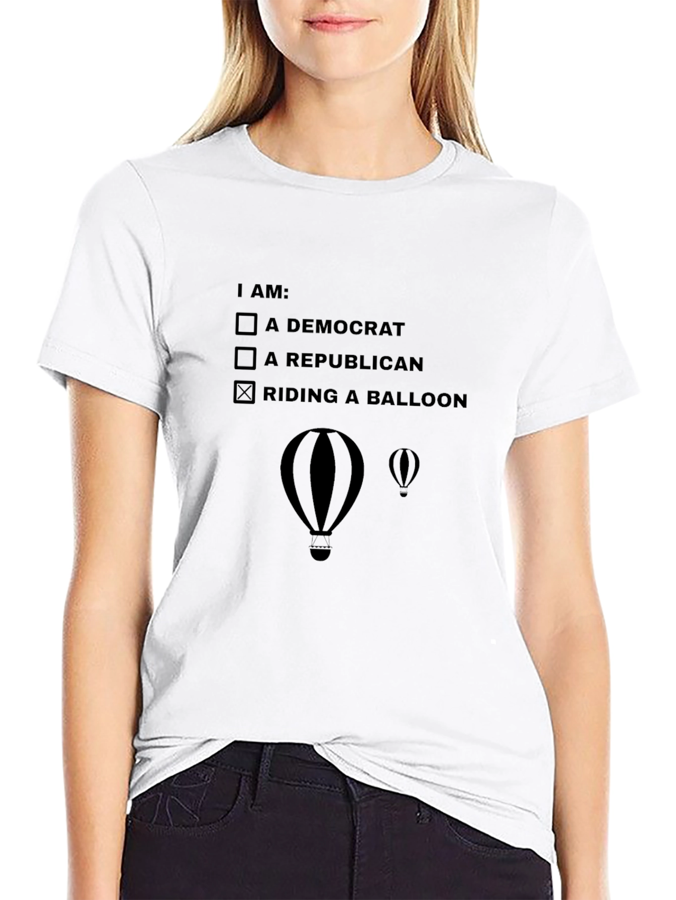 I Am Riding A Balloon T-Shirt